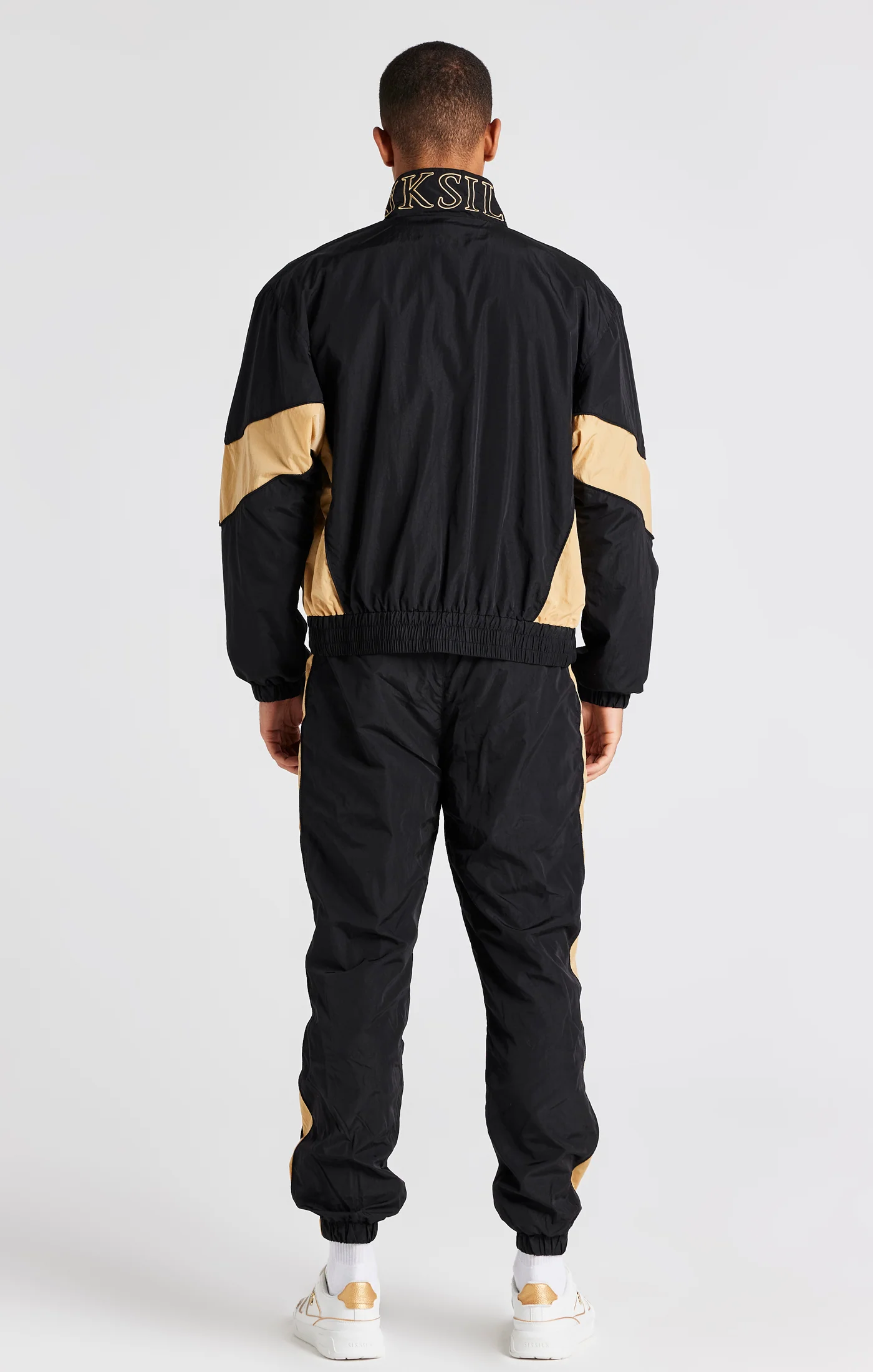 Black Paneled Track Pant - Image 6