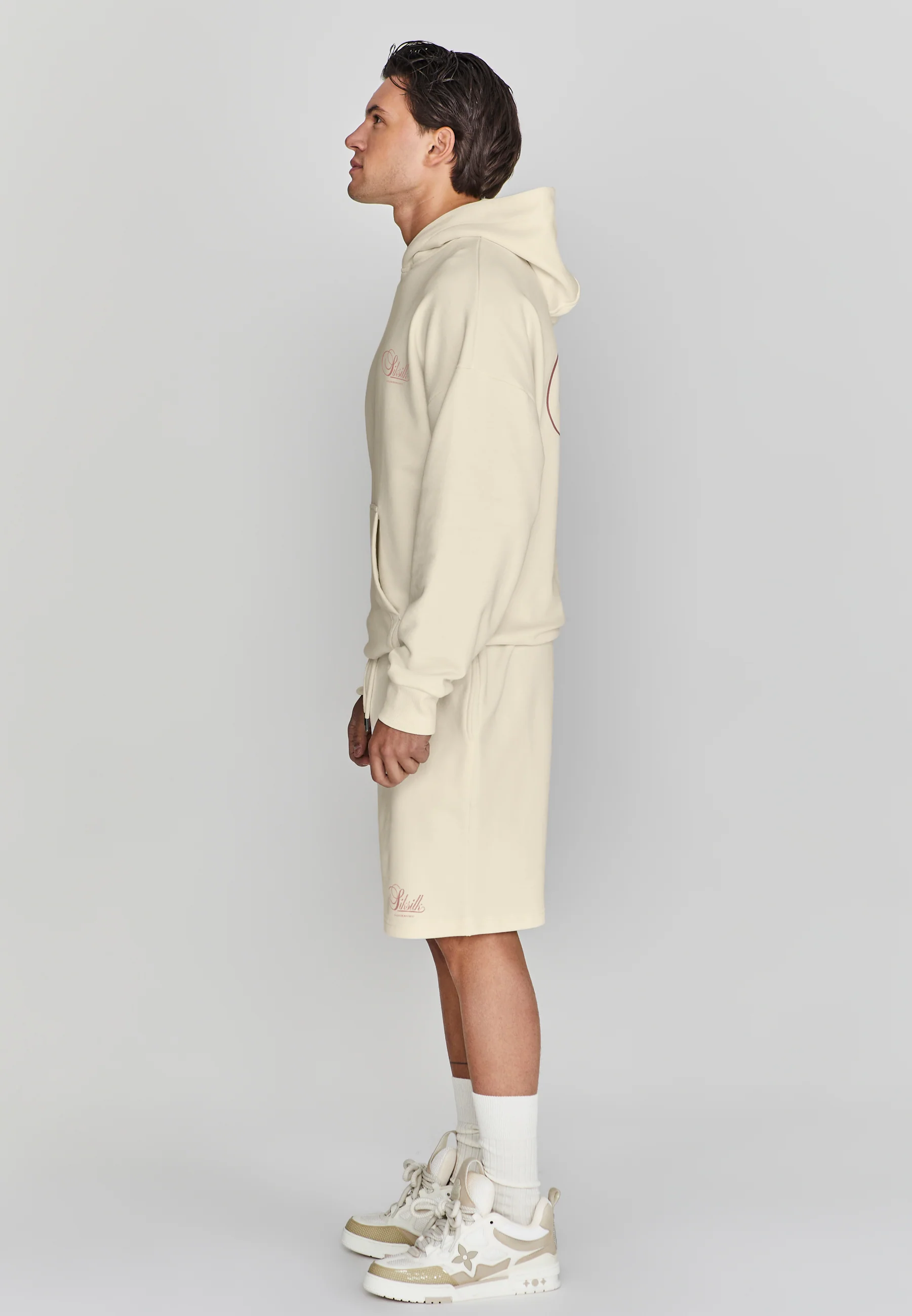 Ecru Graphic Hoodie - Image 2