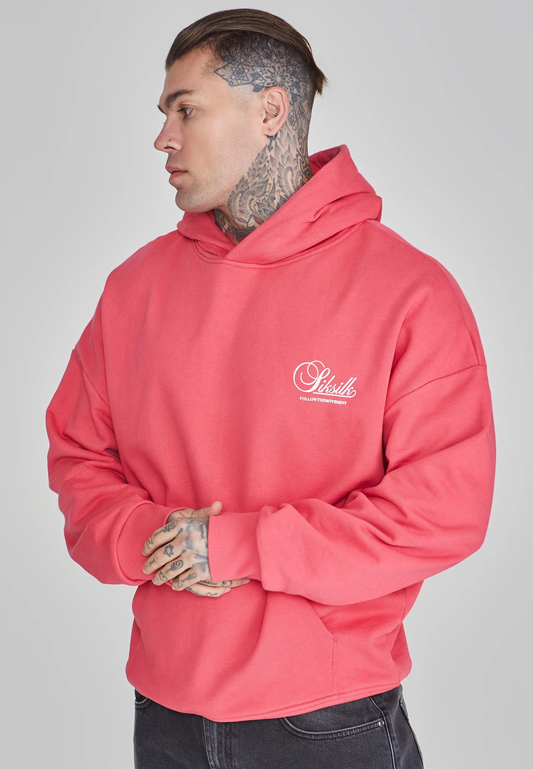 Pink Graphic Hoodie
