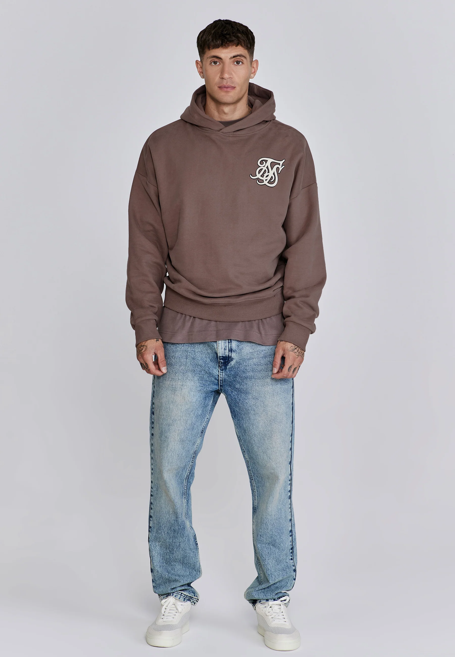 Brown Graphic Hoodie - Image 2