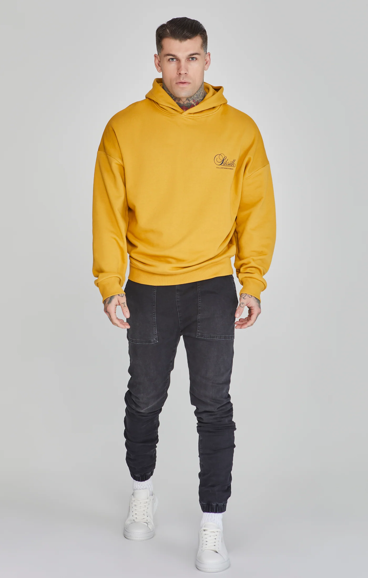 Yellow Graphic Hoodie - Image 2