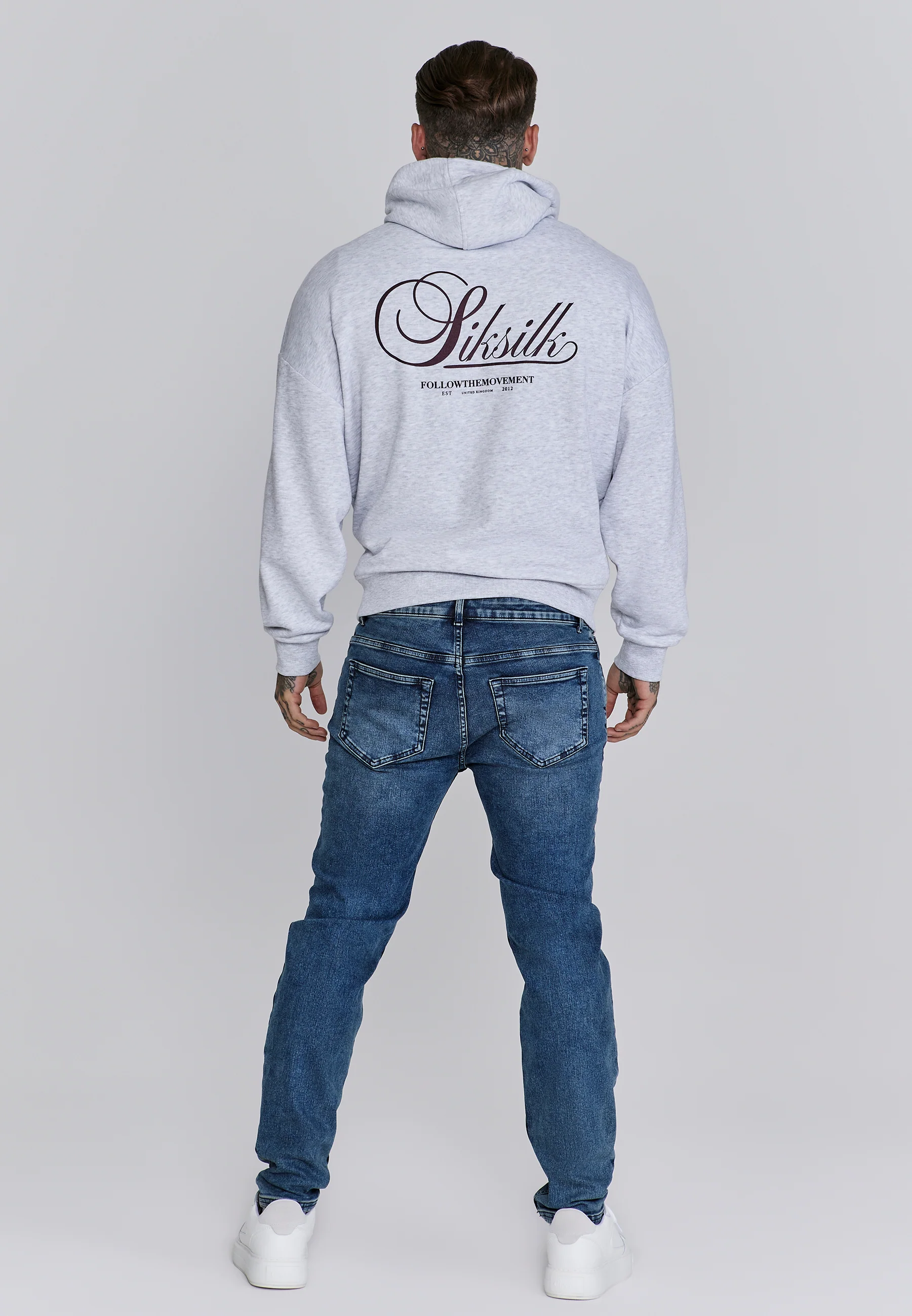 Snow Marl Graphic Hoodie - Image 5