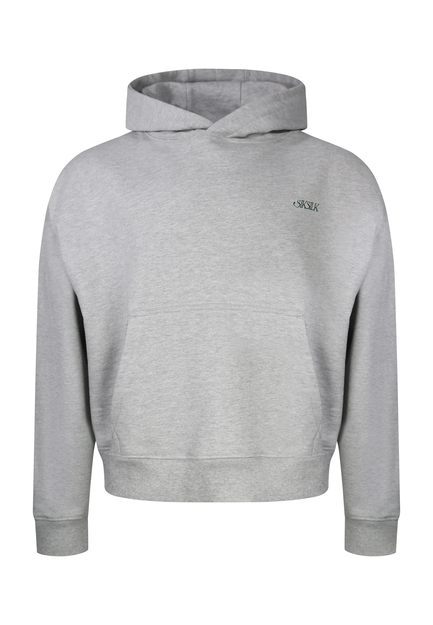 Grey Marl Graphic Hoodie - Image 6