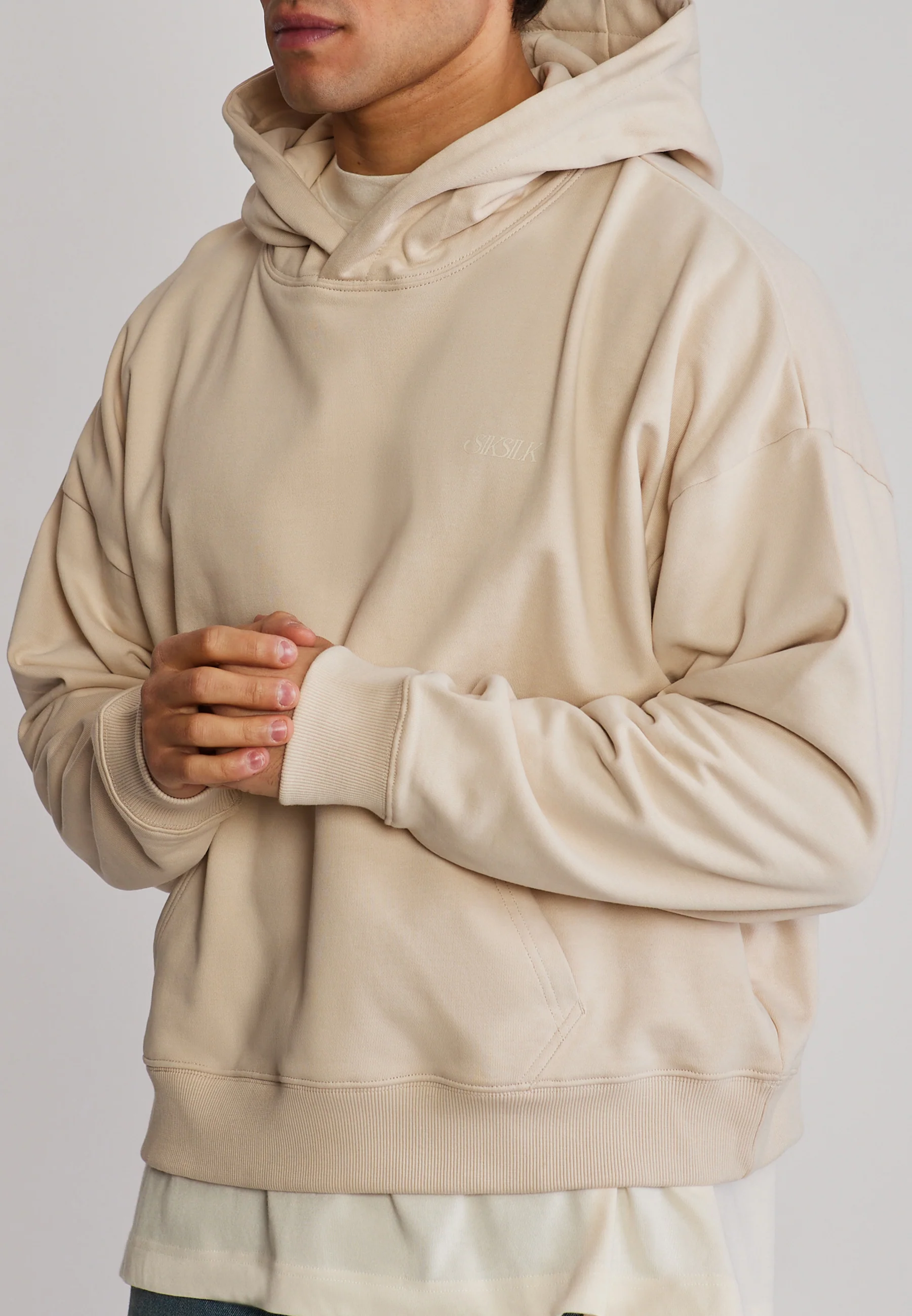 Ecru Graphic Hoodie - Image 2