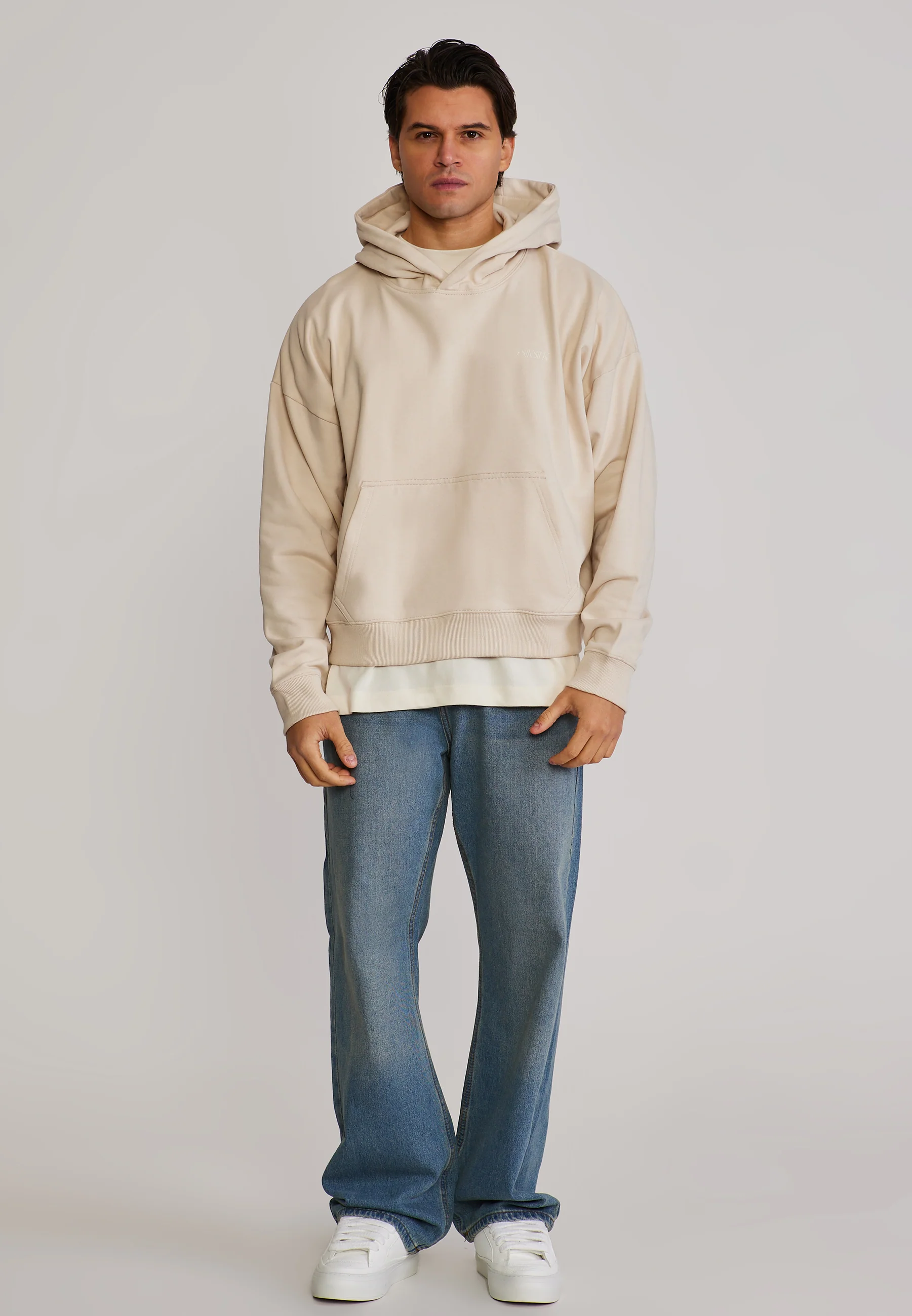 Ecru Graphic Hoodie - Image 3