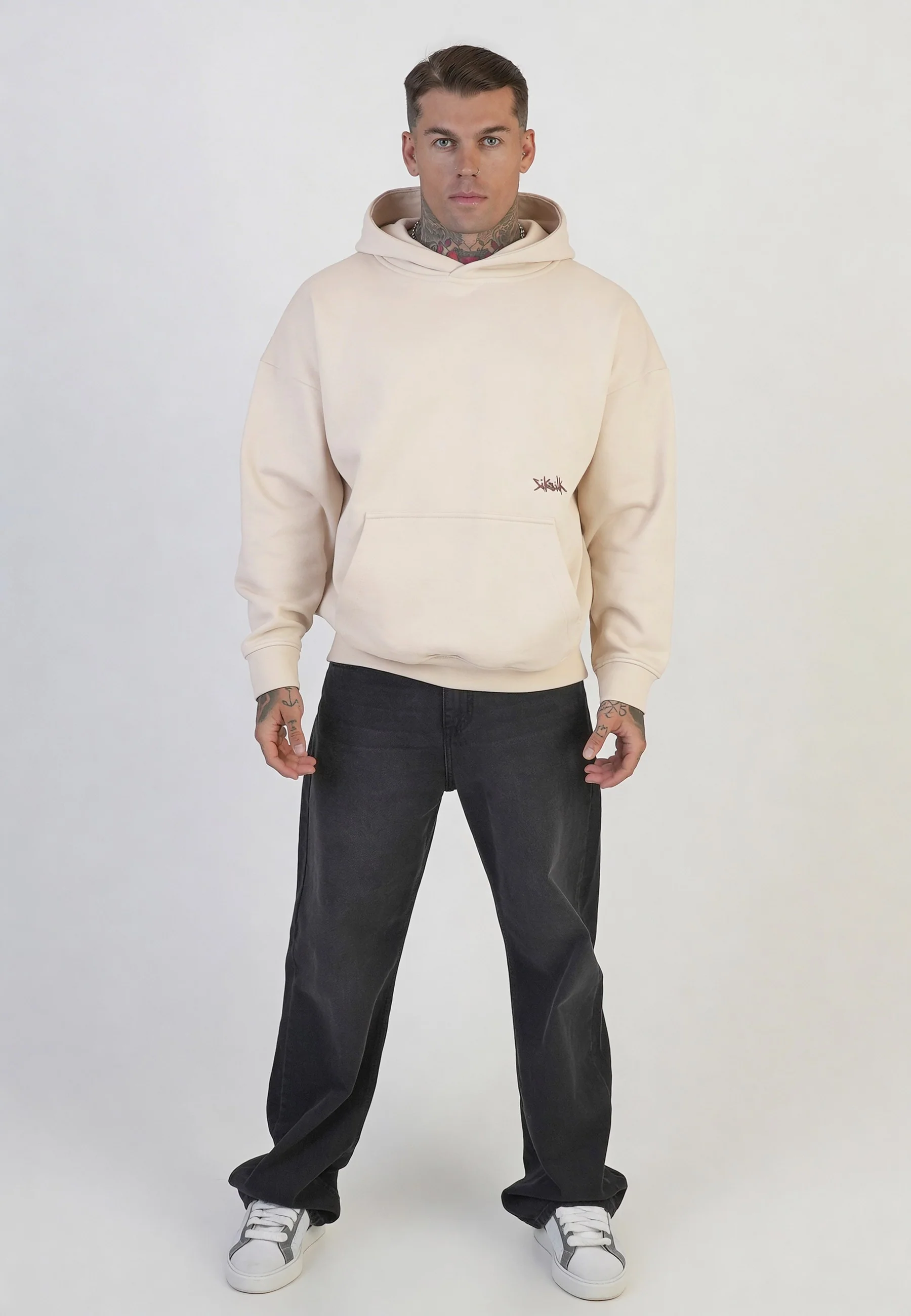 Ecru Graphic Hoodie - Image 4