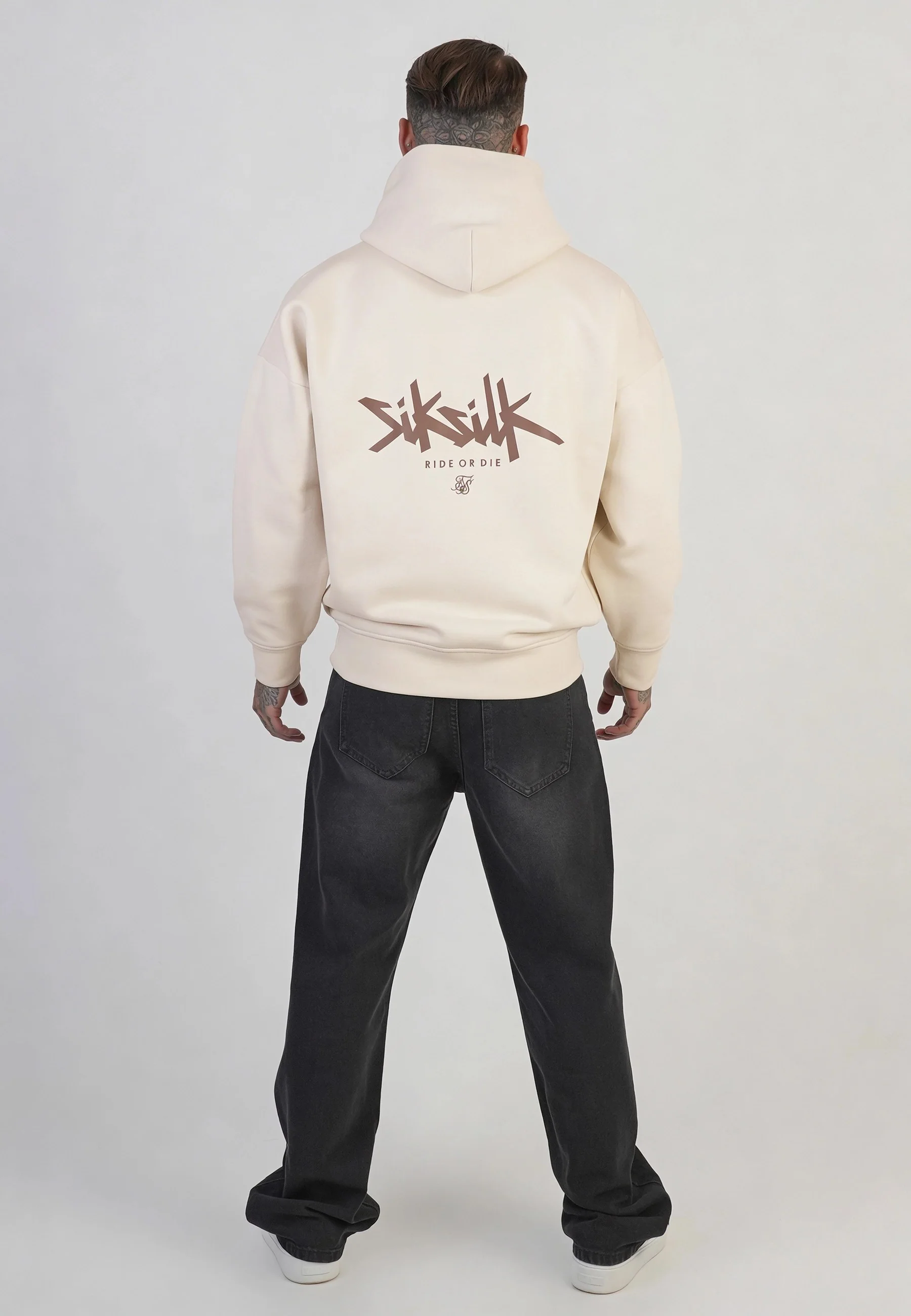 Ecru Graphic Hoodie - Image 6