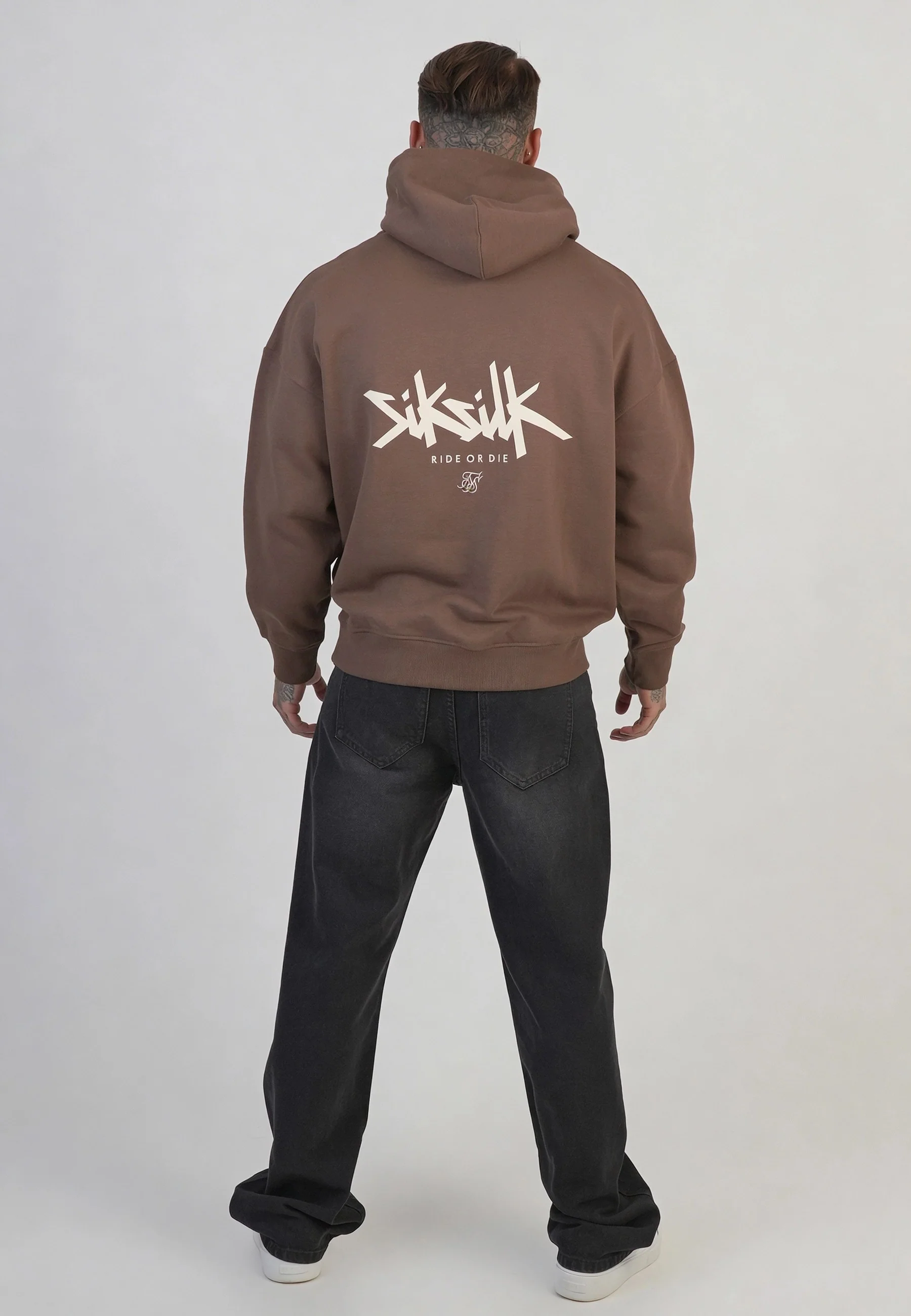 Brown Graphic Hoodie - Image 5