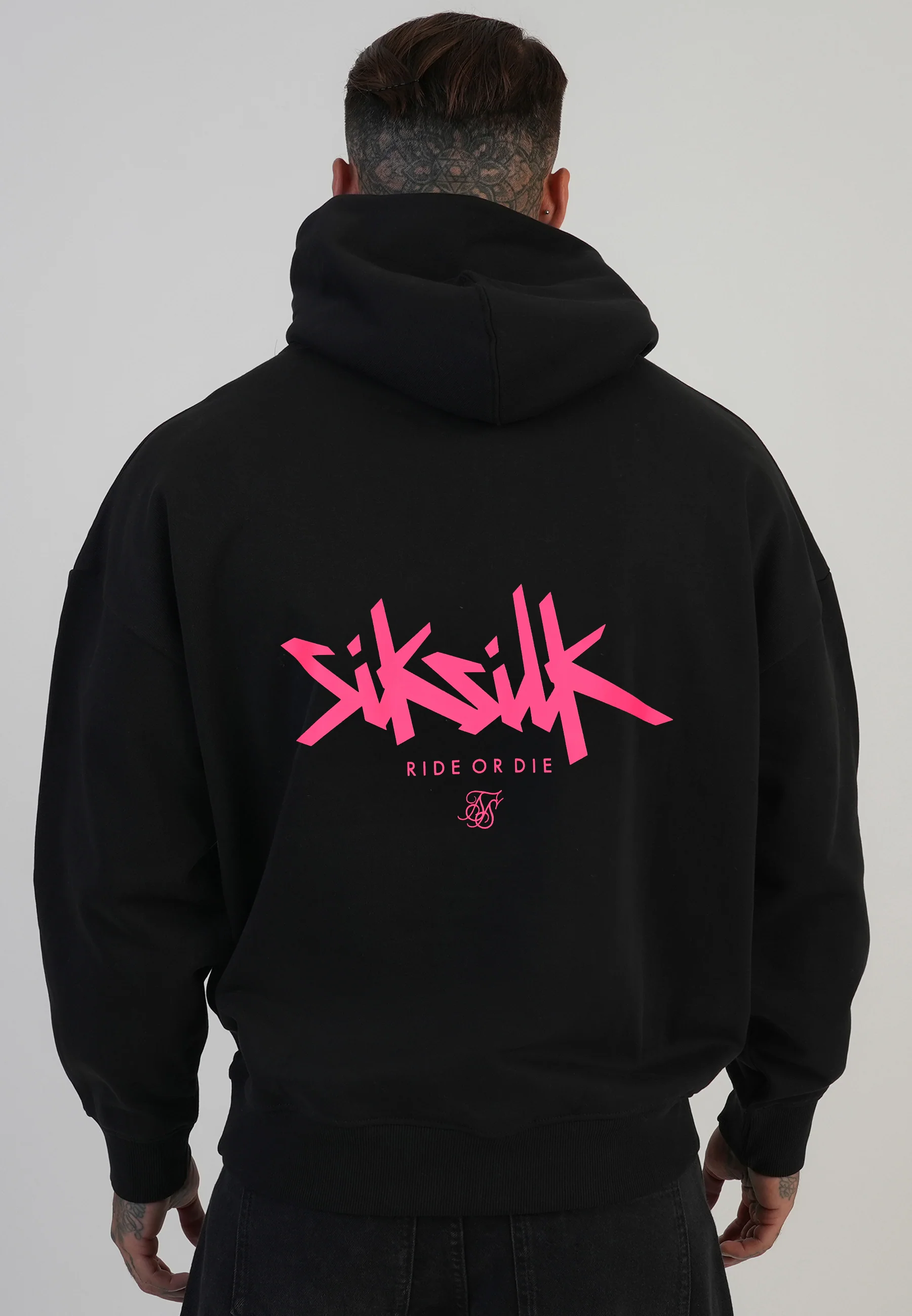 Black Graphic Hoodie - Image 2