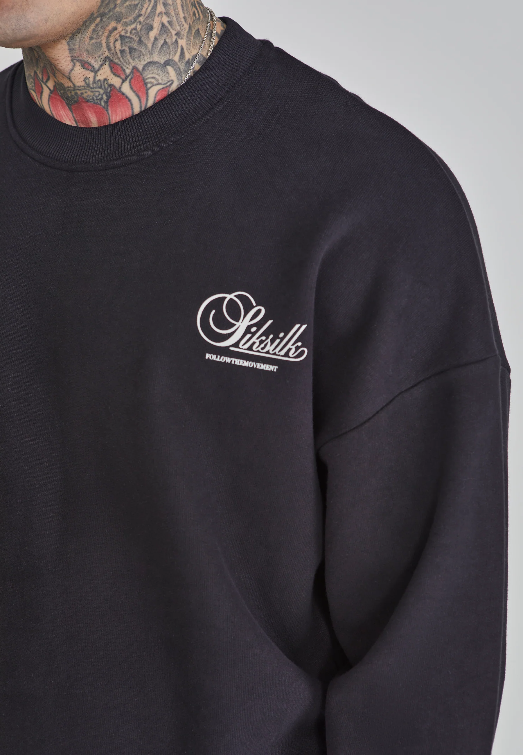 Black Graphic Sweater - Image 3