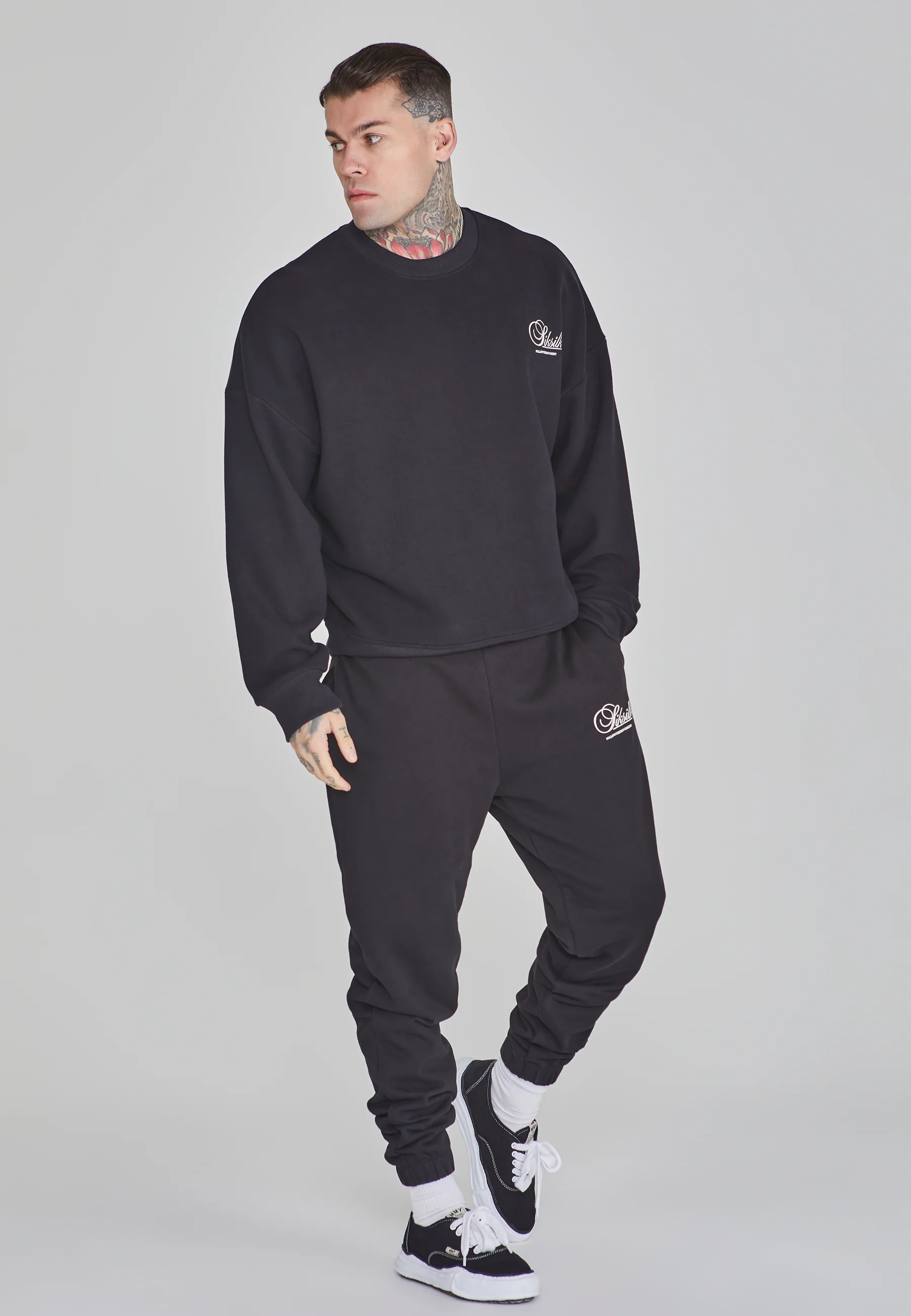 Black Graphic Sweater - Image 4