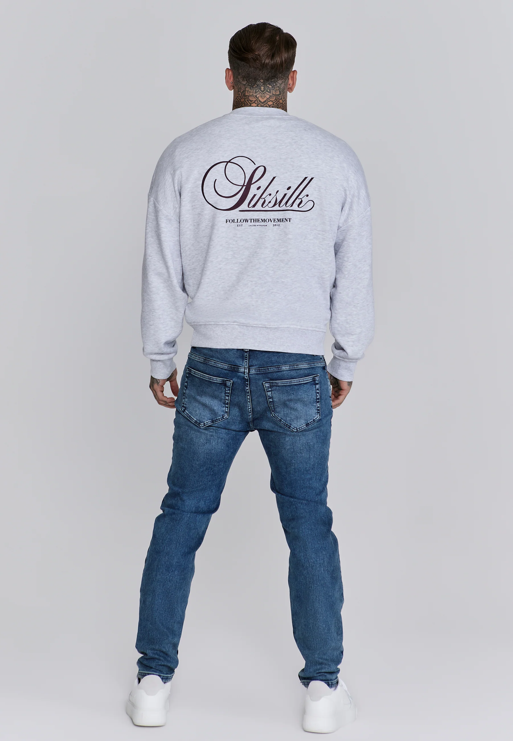 Snow Marl Graphic Sweater - Image 5