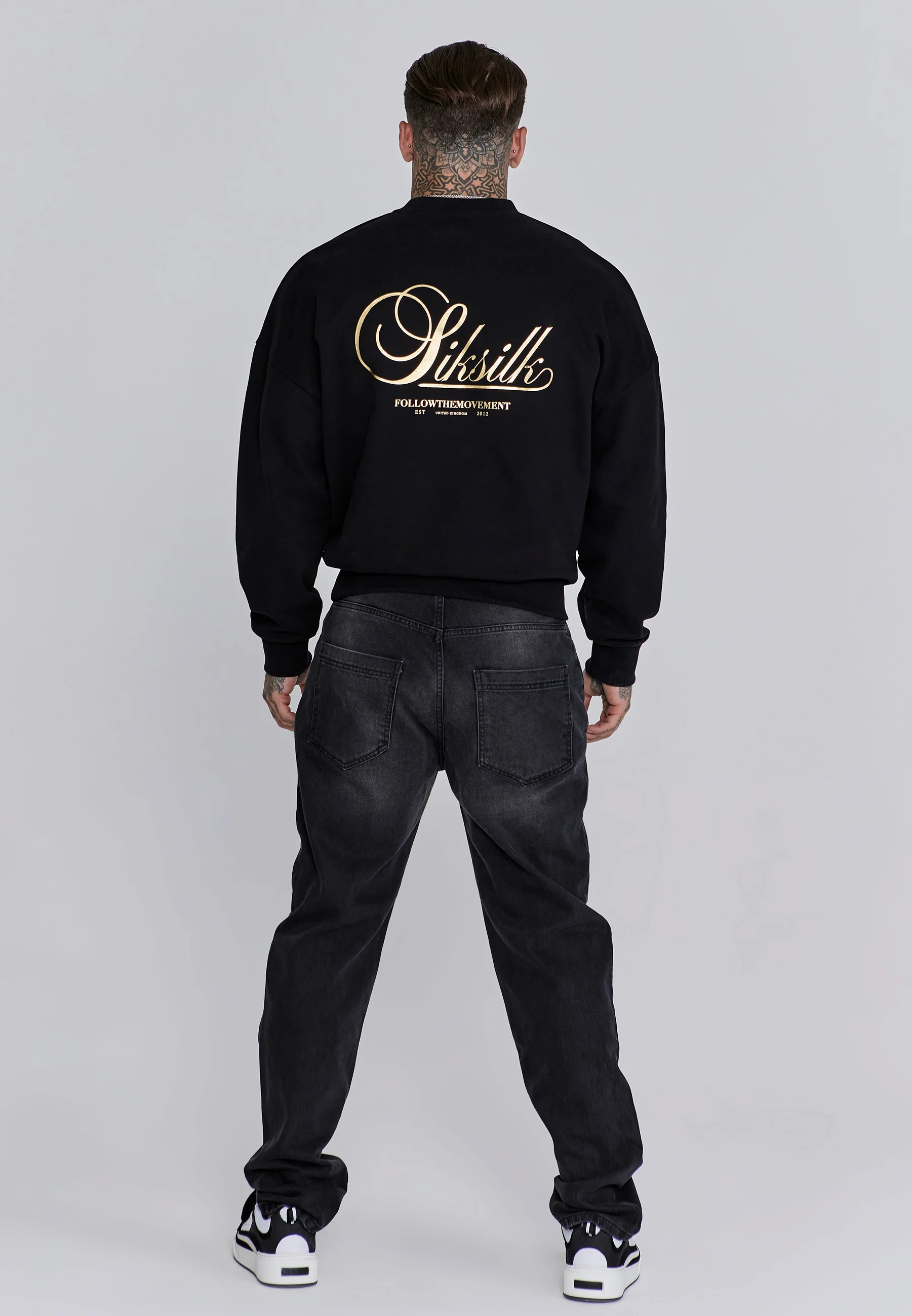 Black Graphic Sweater - Image 5