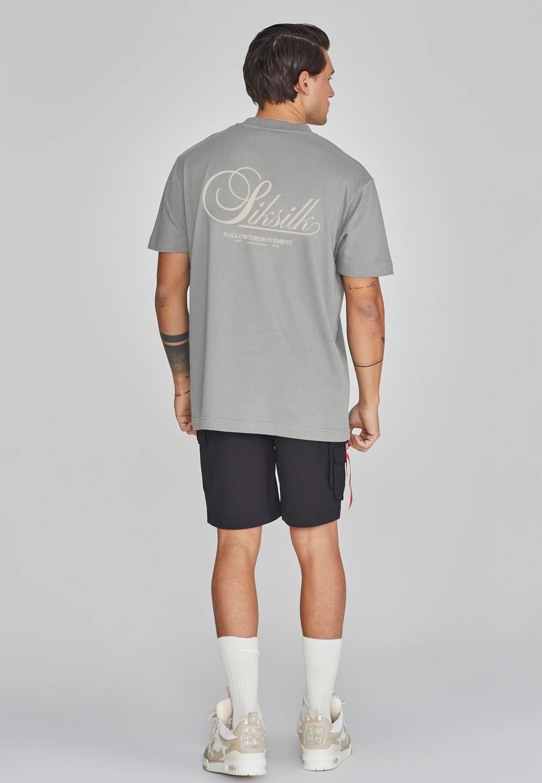 Grey Graphic T-Shirt - Image 5