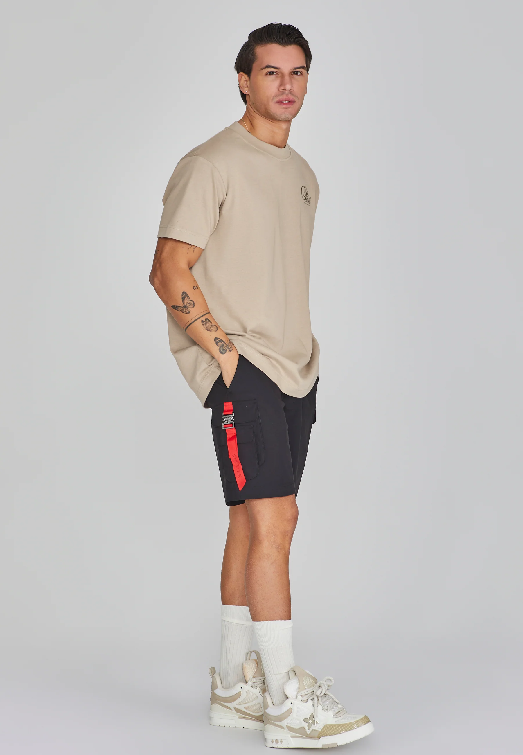 Beige Graphic T-Shirt - Image 2