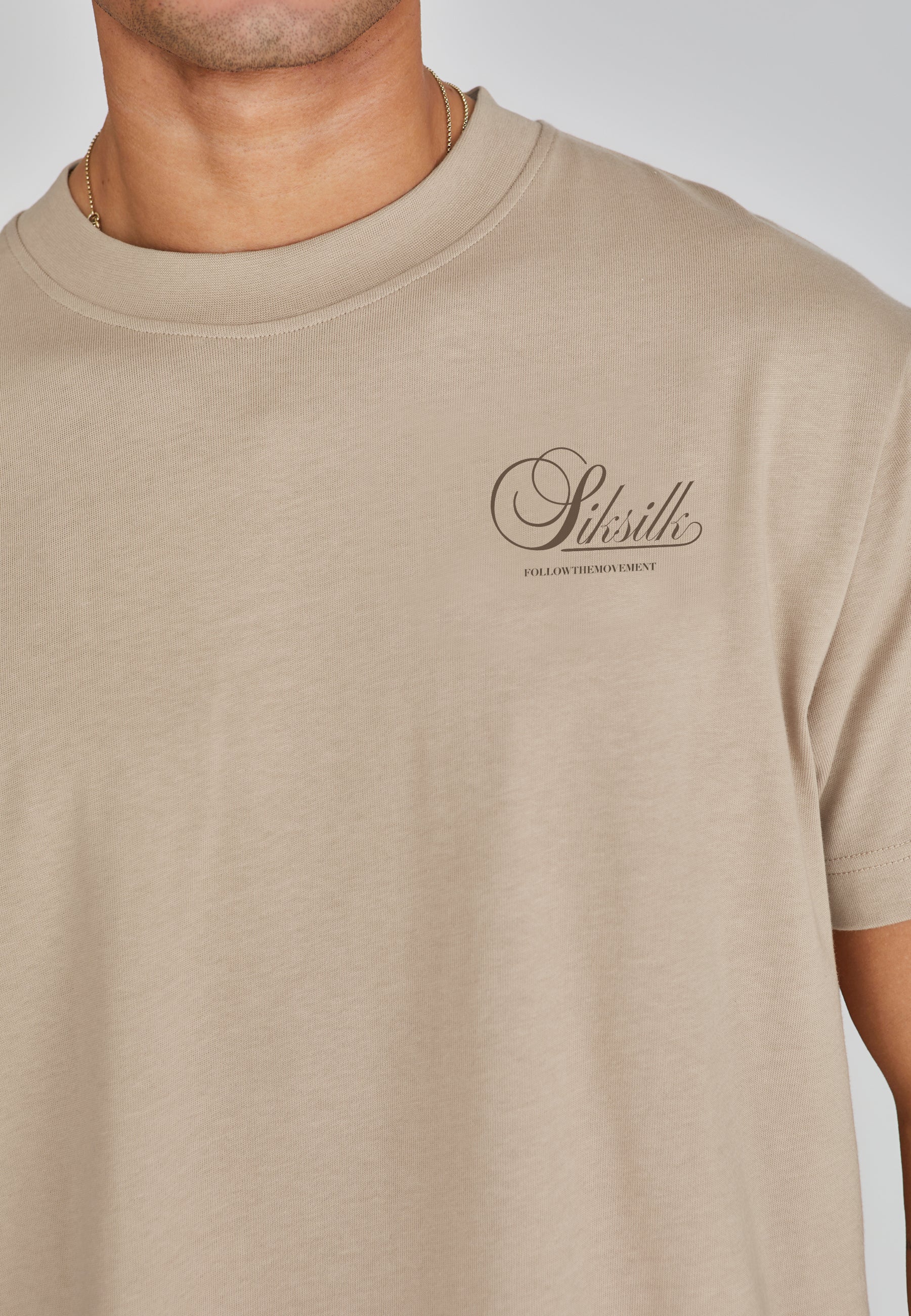 Beige Graphic T-Shirt - Image 4