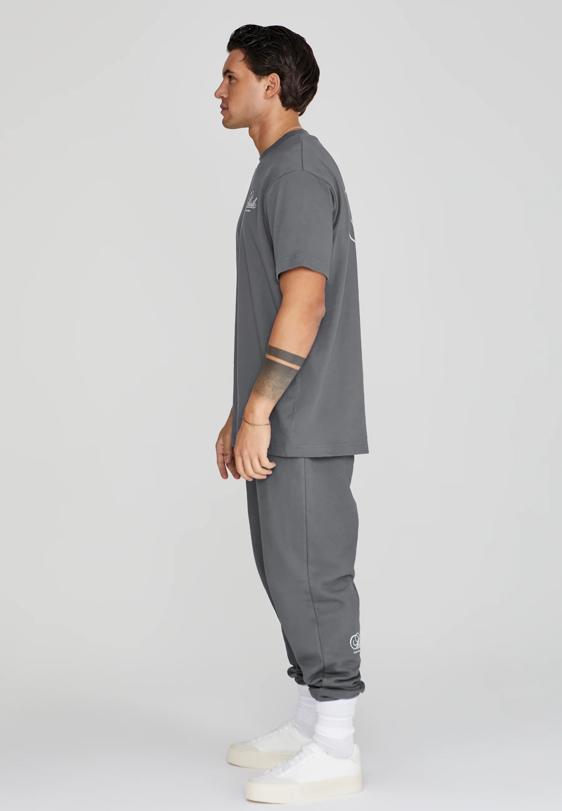 Grey Graphic T-Shirt - Image 2