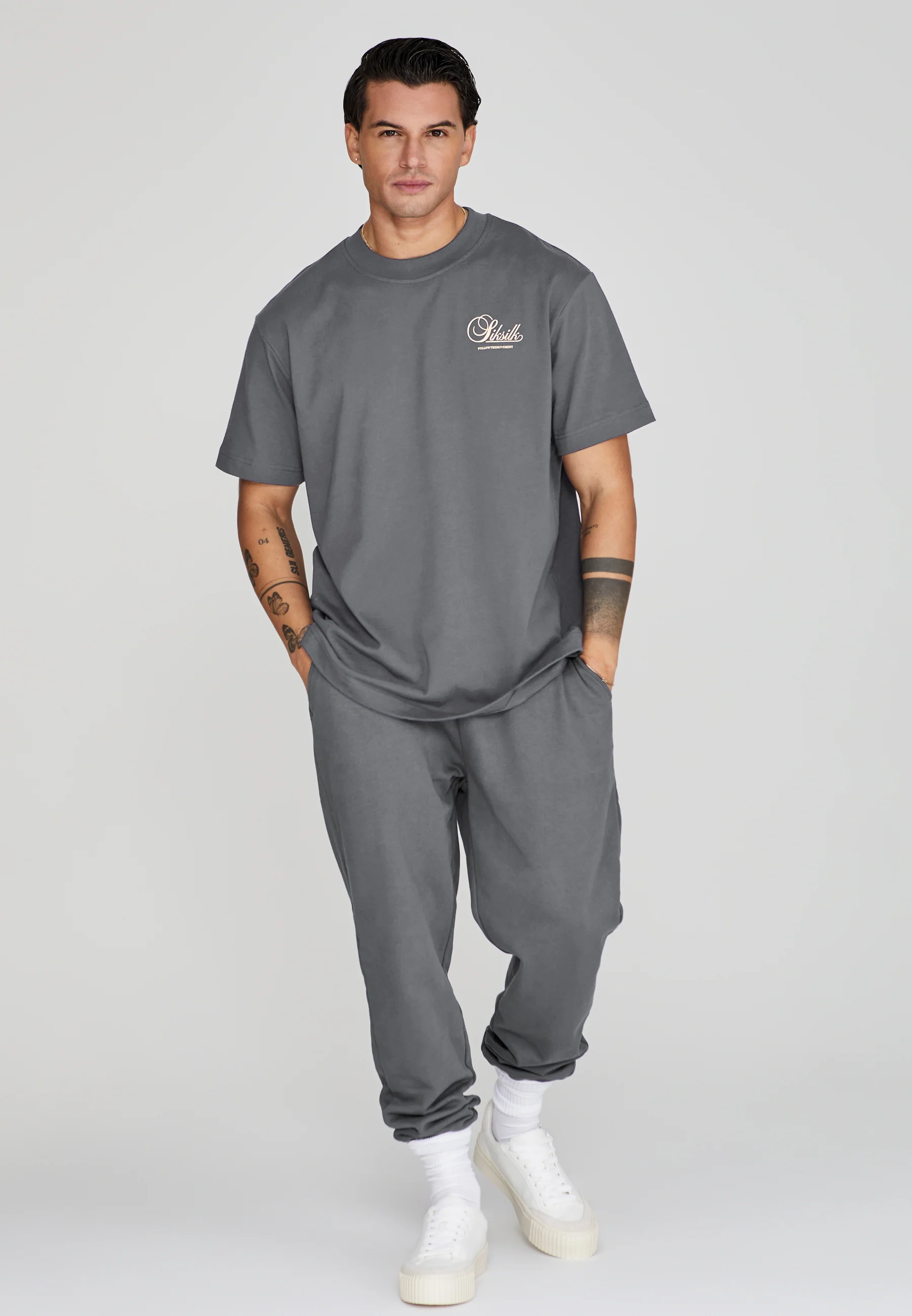 Grey Graphic T-Shirt - Image 4