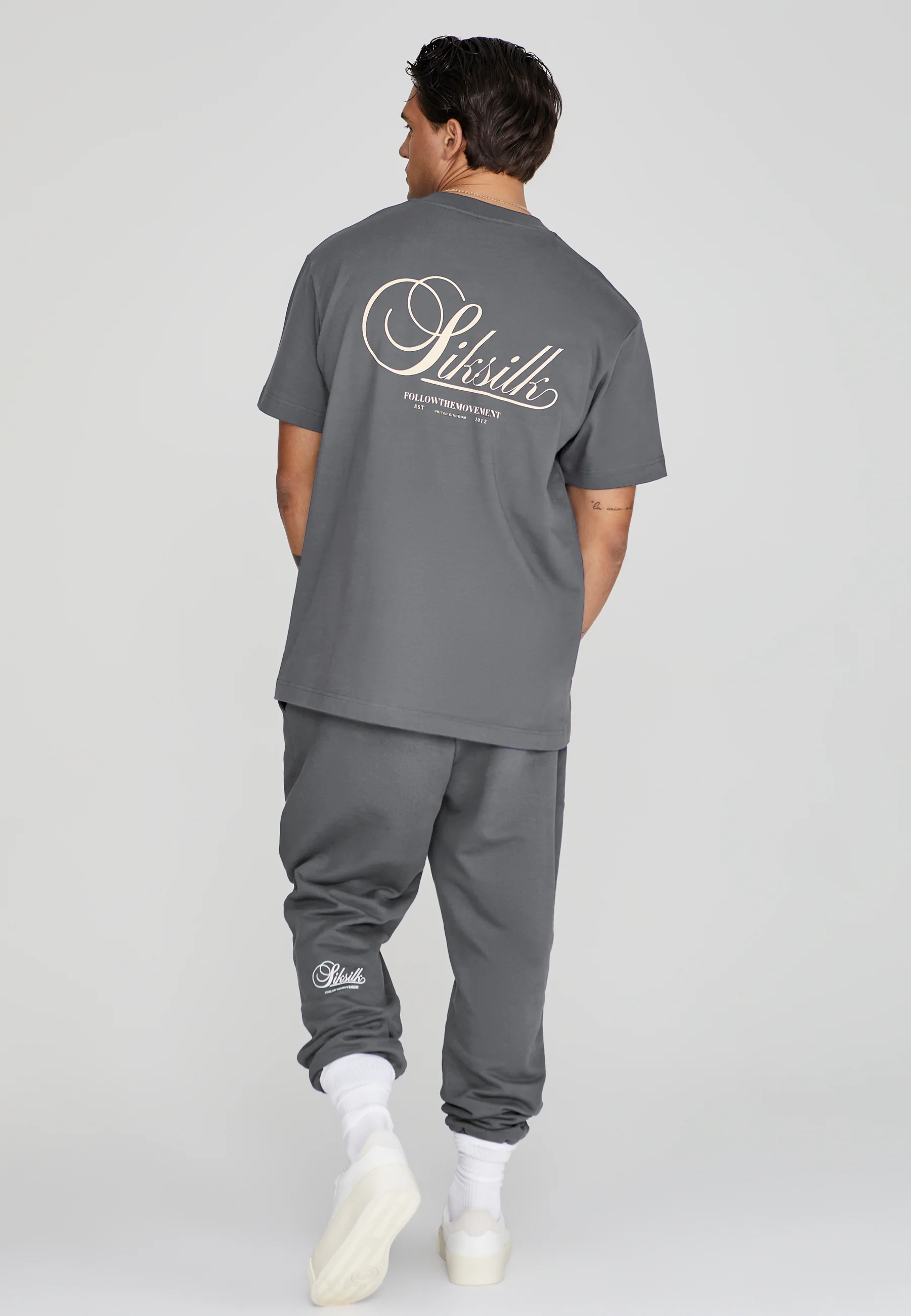 Grey Graphic T-Shirt - Image 5