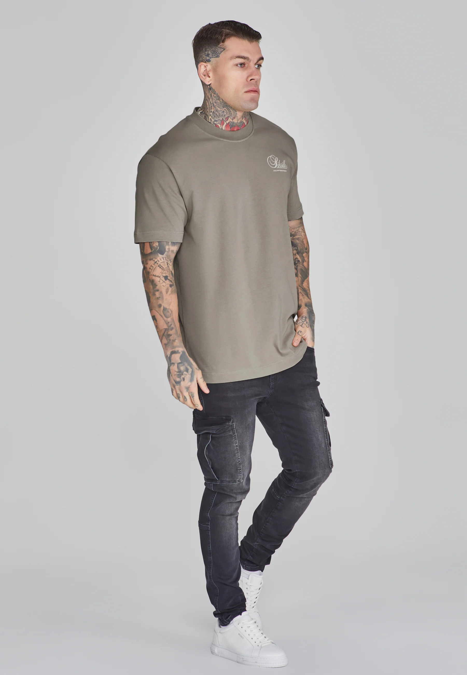 Khaki Graphic T-Shirt - Image 4