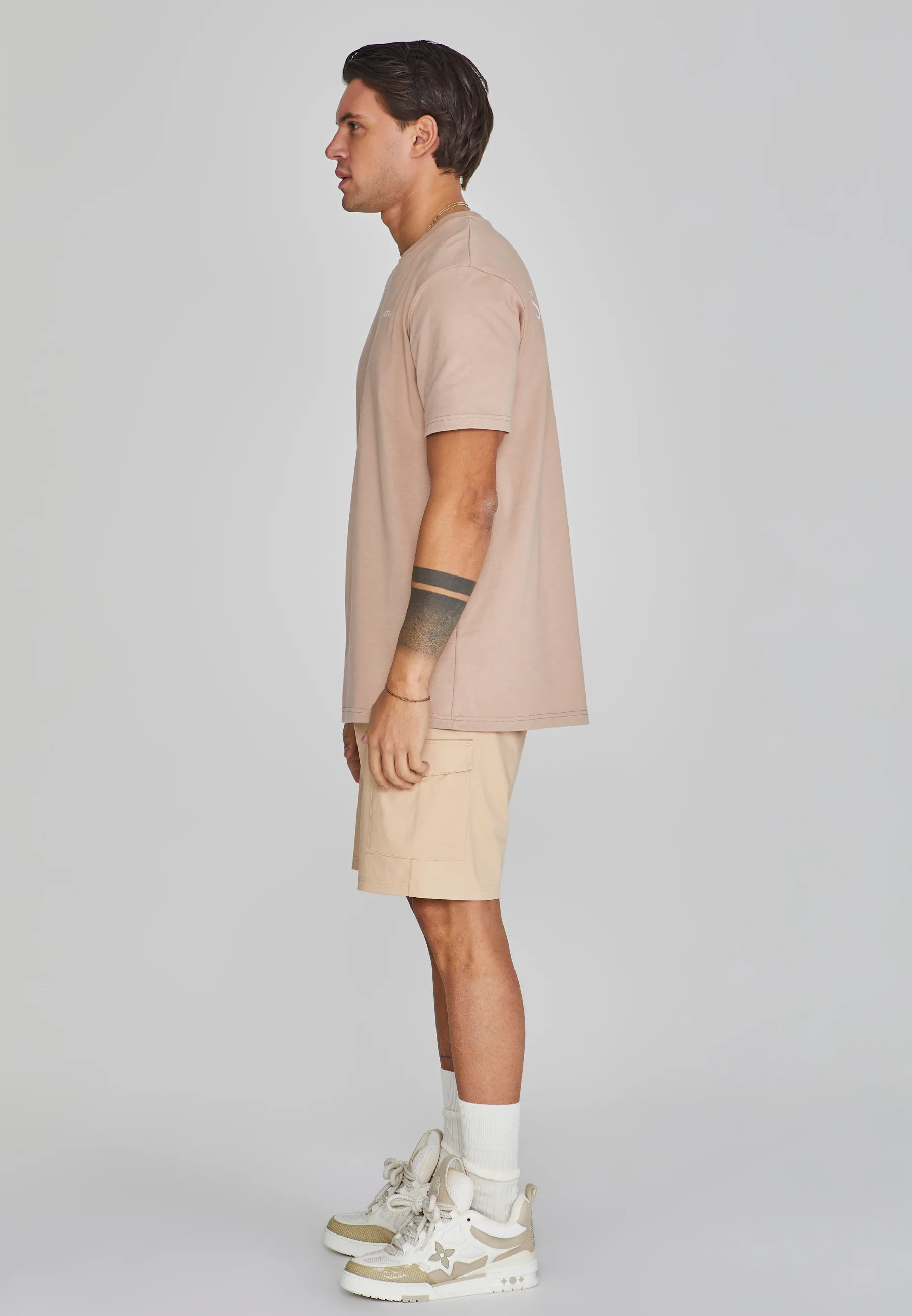 Beige Graphic T-Shirt - Image 4