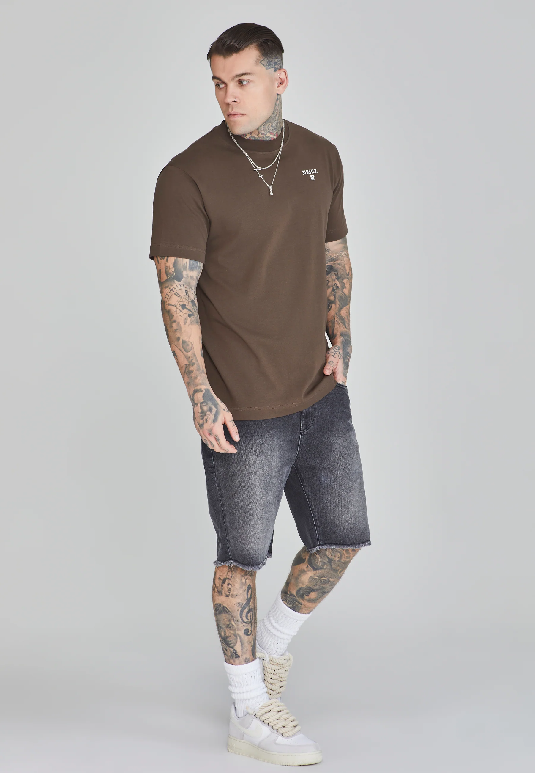 Brown Graphic T-Shirt - Image 4