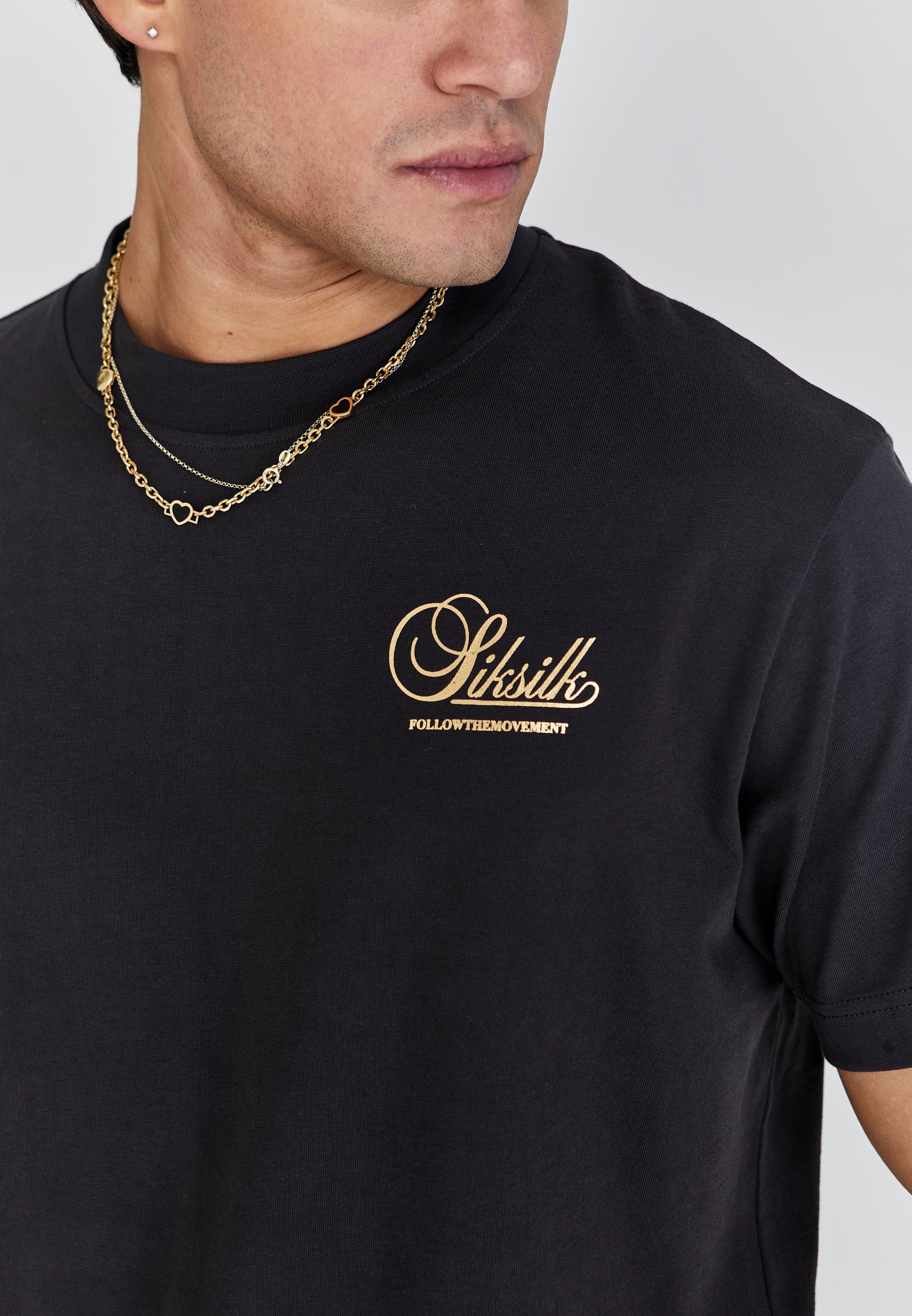 Black Graphic T-Shirt - Image 3