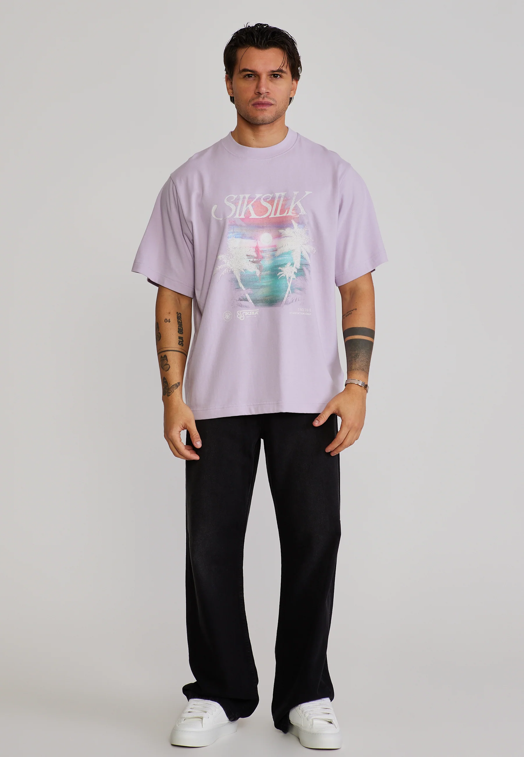 Purple Graphic T-Shirt - Image 3