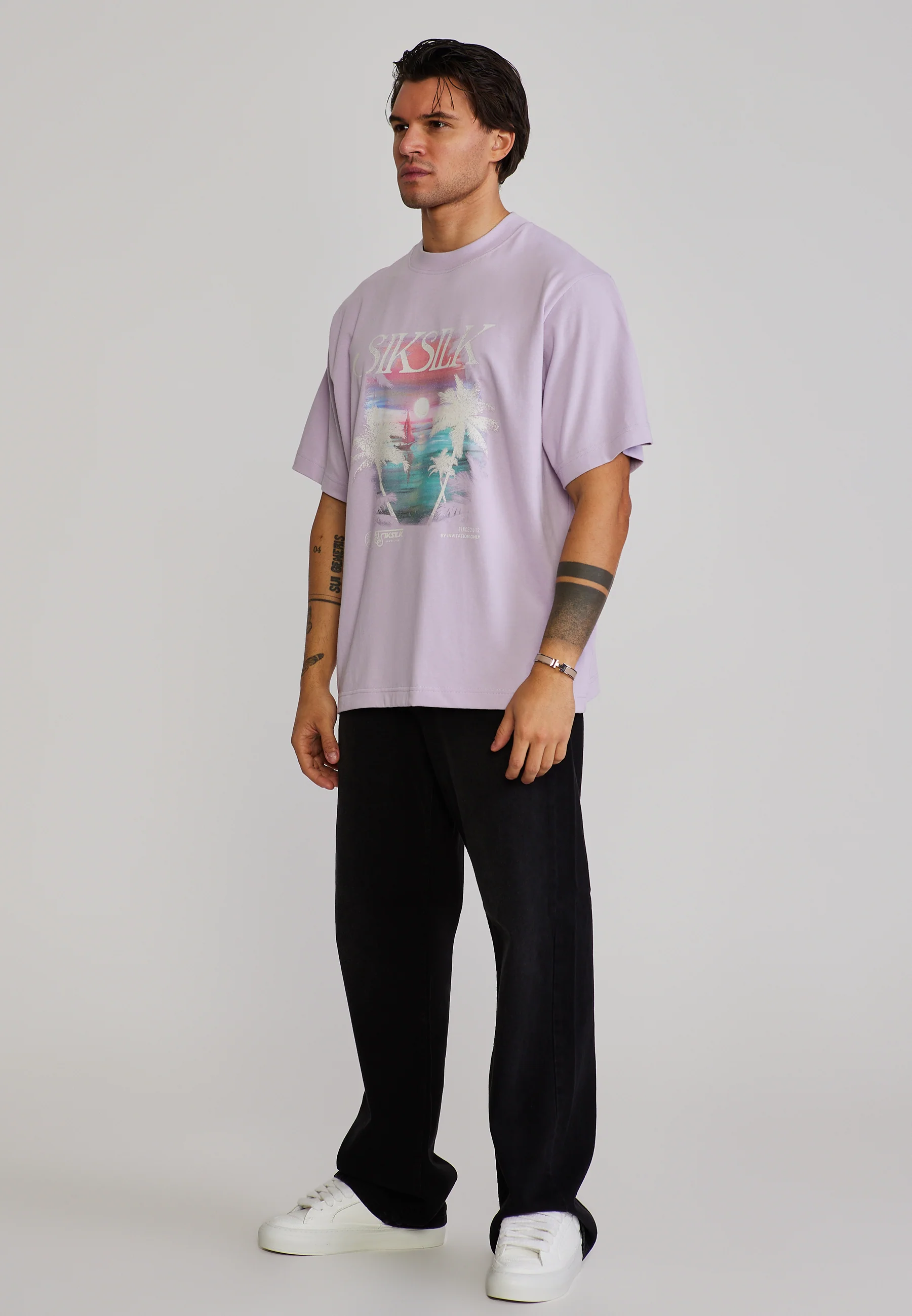 Purple Graphic T-Shirt - Image 4