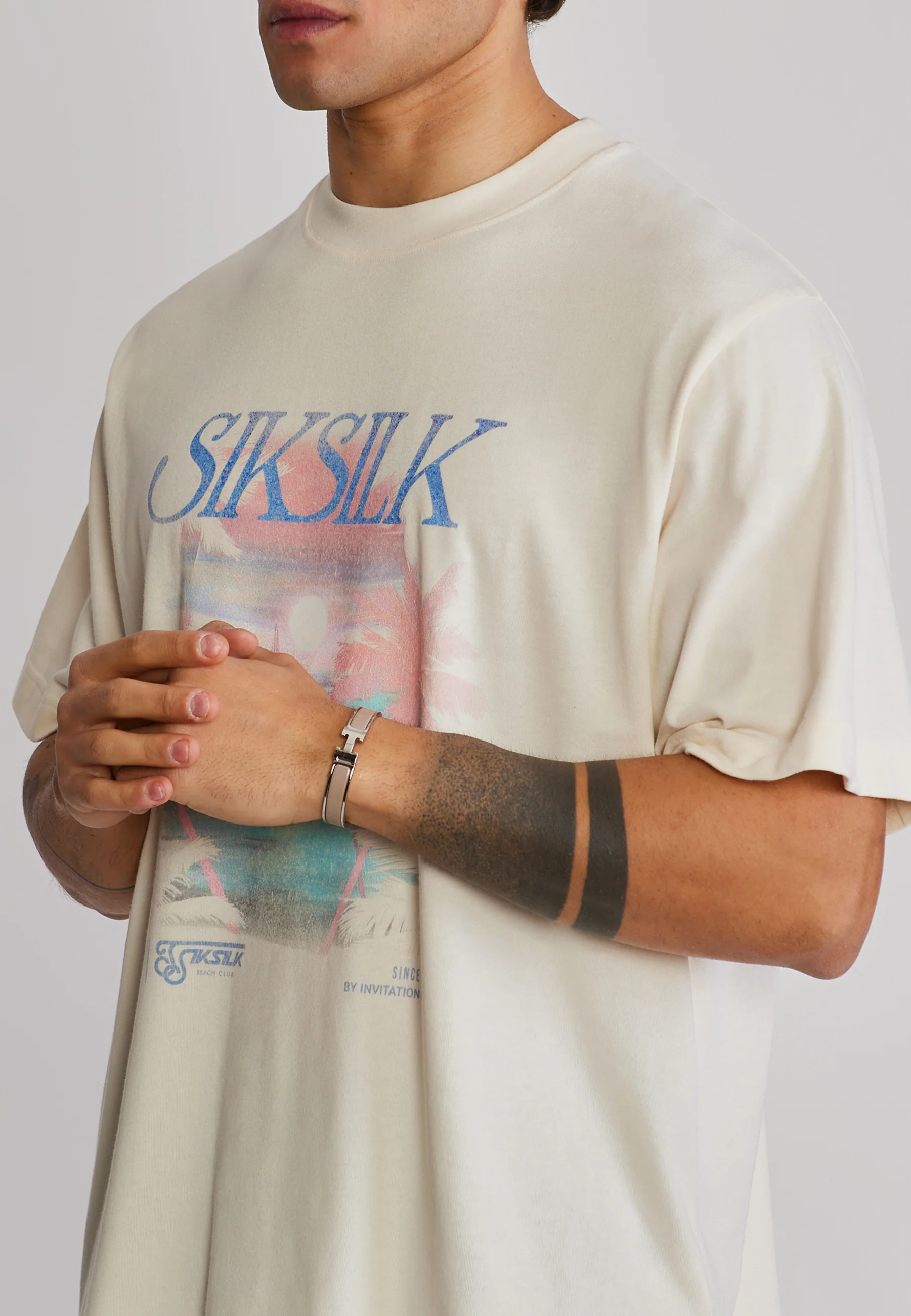 Ecru Graphic T-Shirt - Image 3