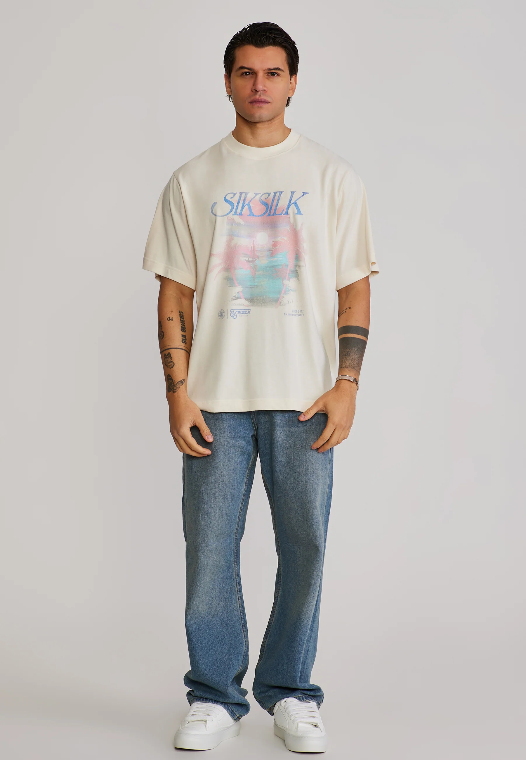 Ecru Graphic T-Shirt - Image 4