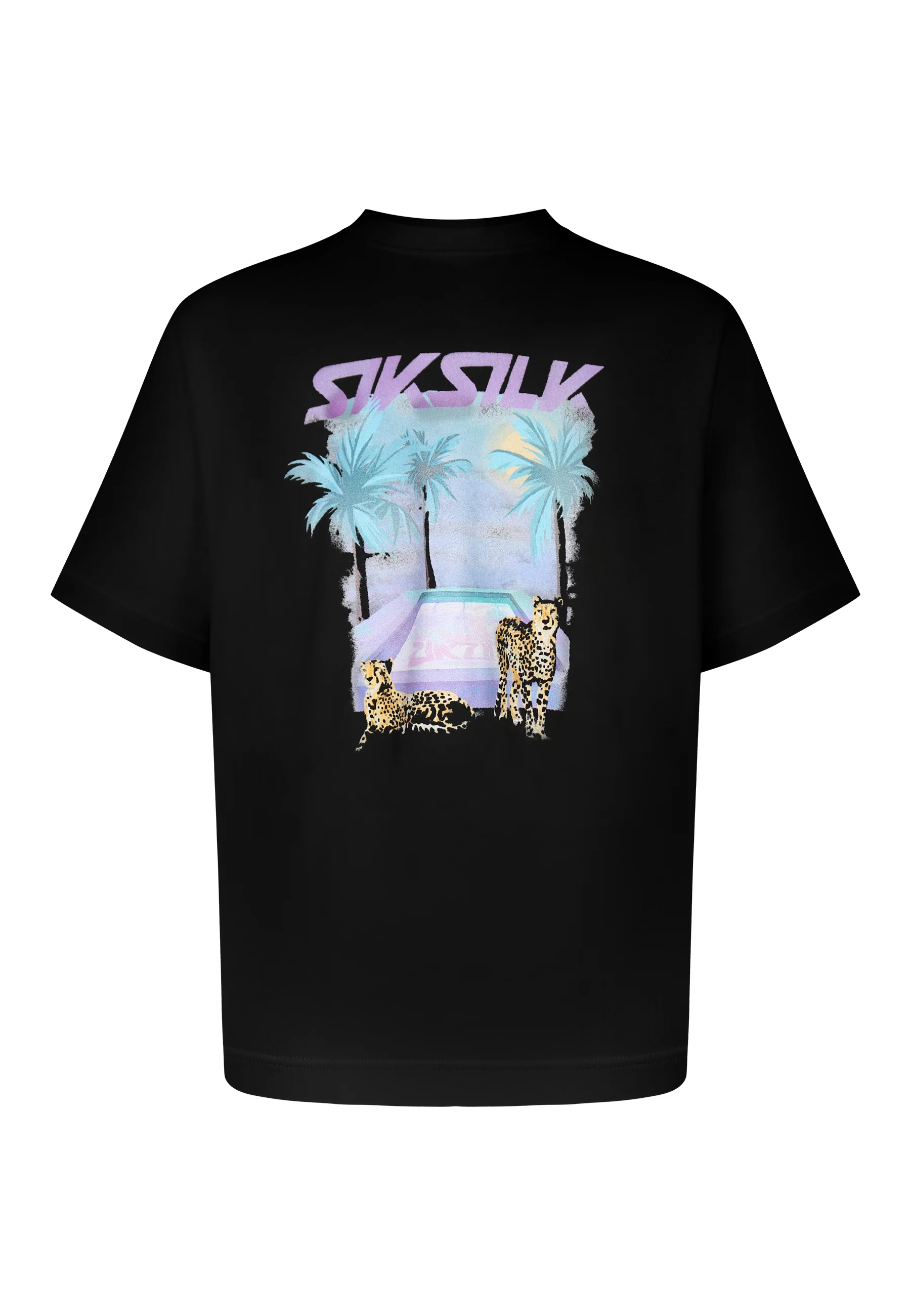 Black Graphic T-Shirt - Image 7
