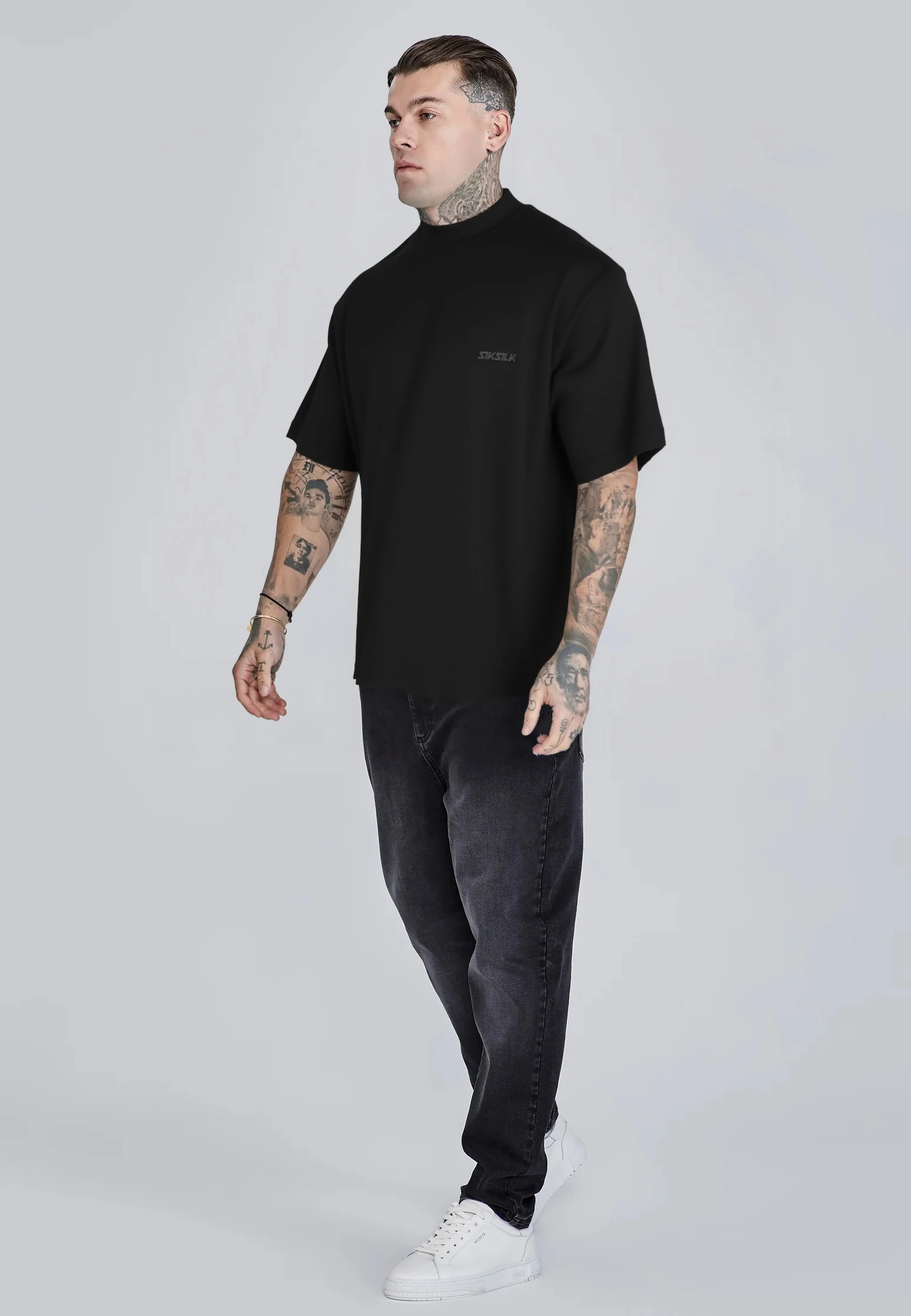 Black Graphic T-Shirt - Image 3