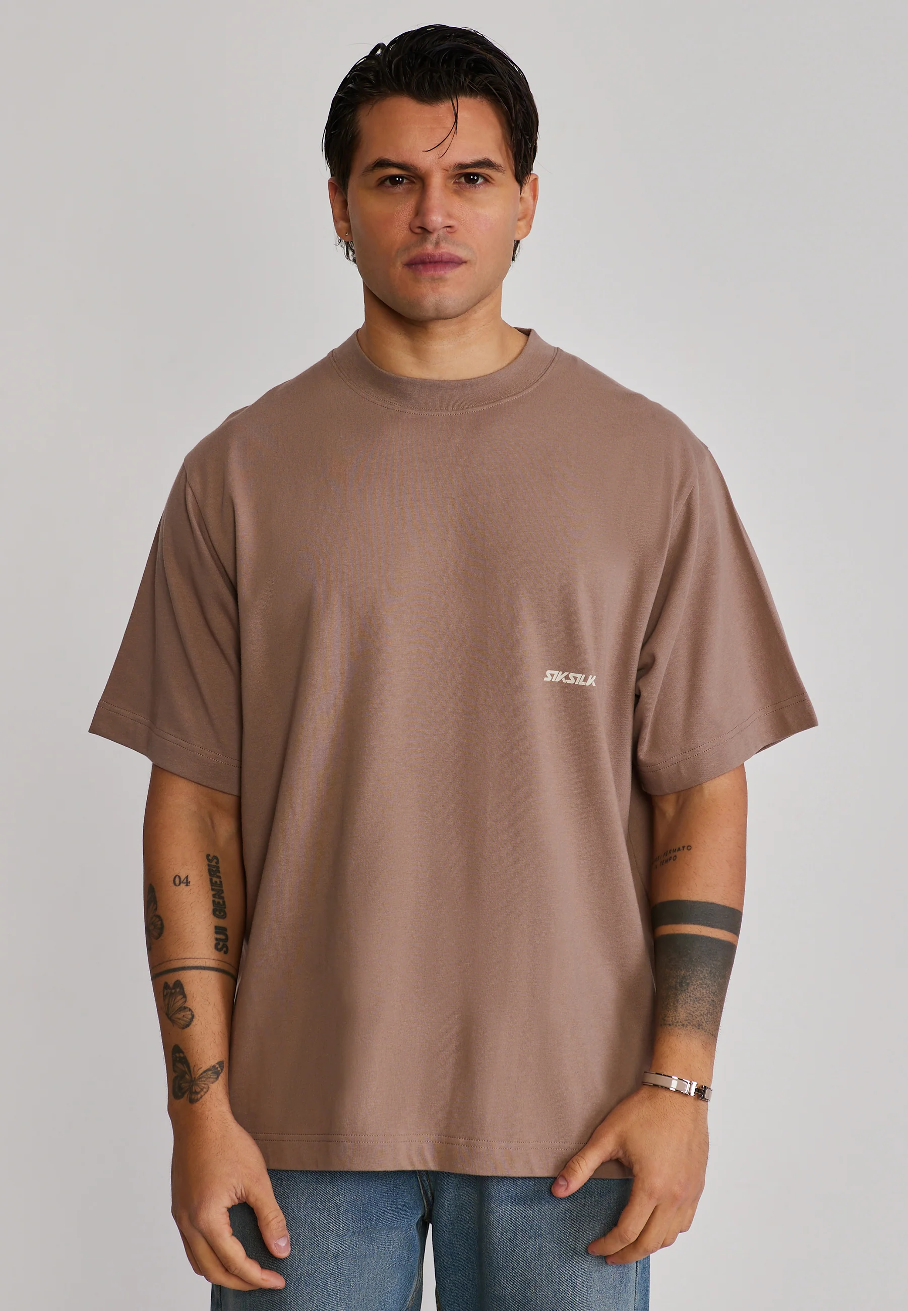 Brown Graphic T-Shirt