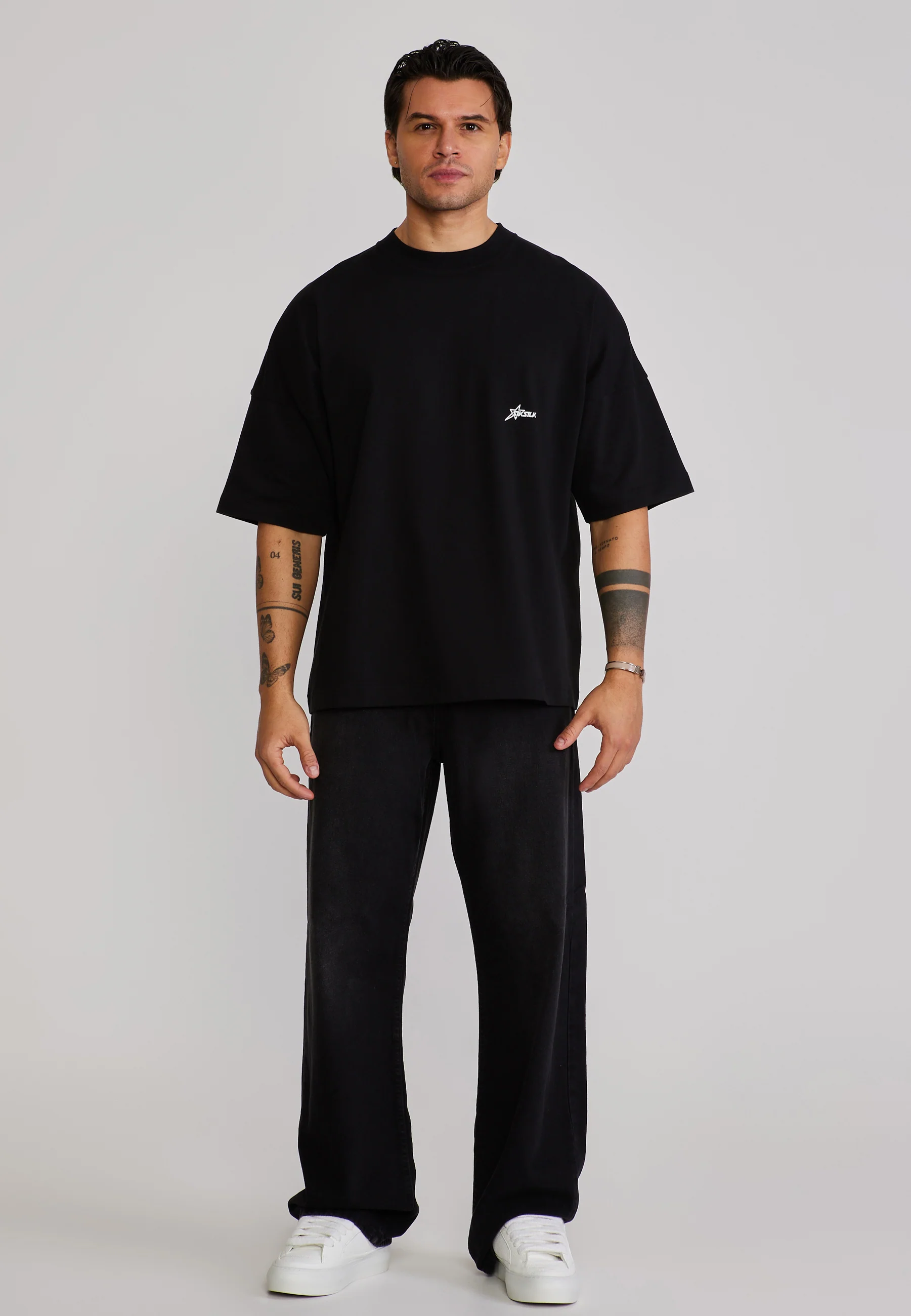 Black Graphic T-Shirt - Image 3