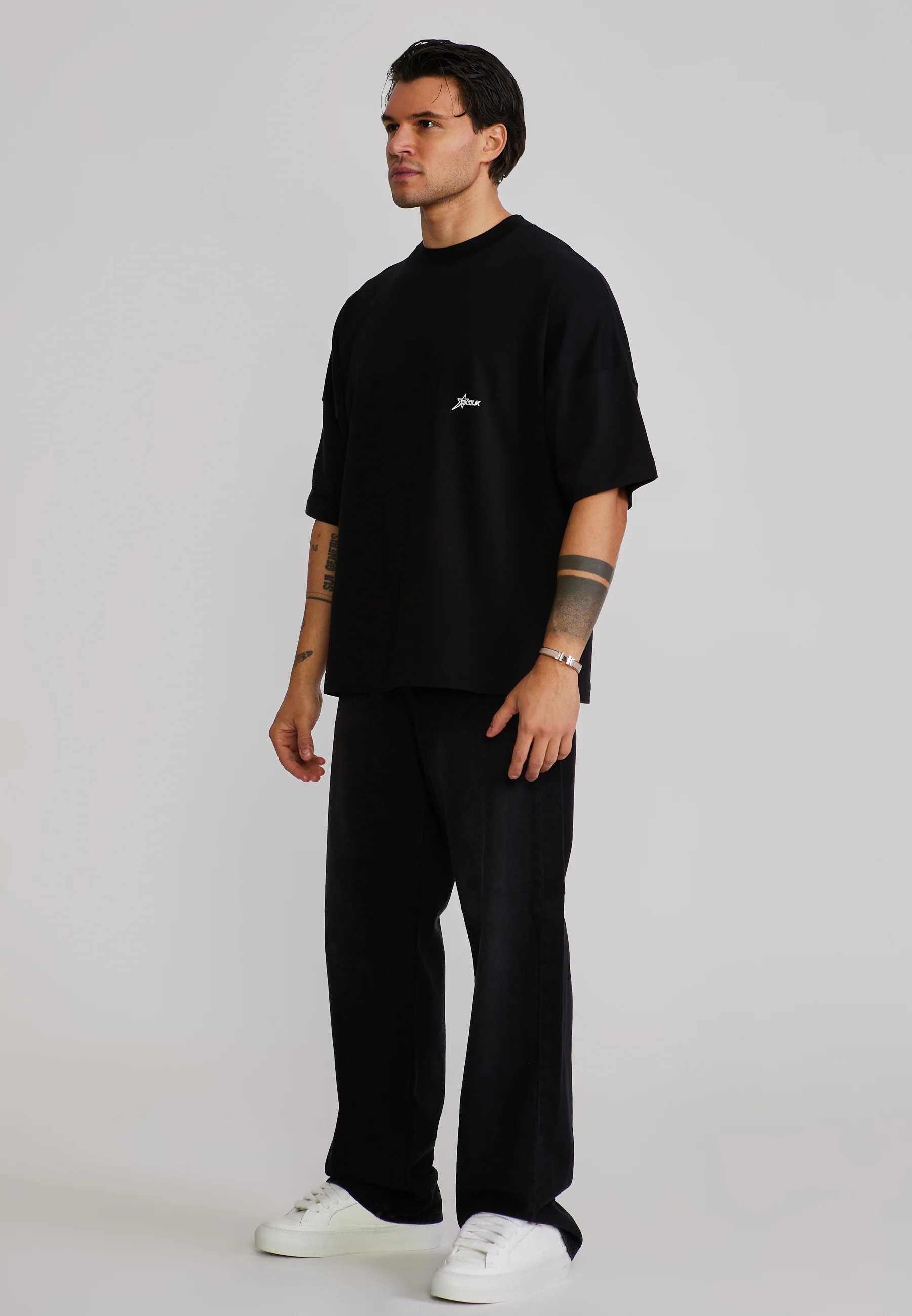 Black Graphic T-Shirt - Image 4