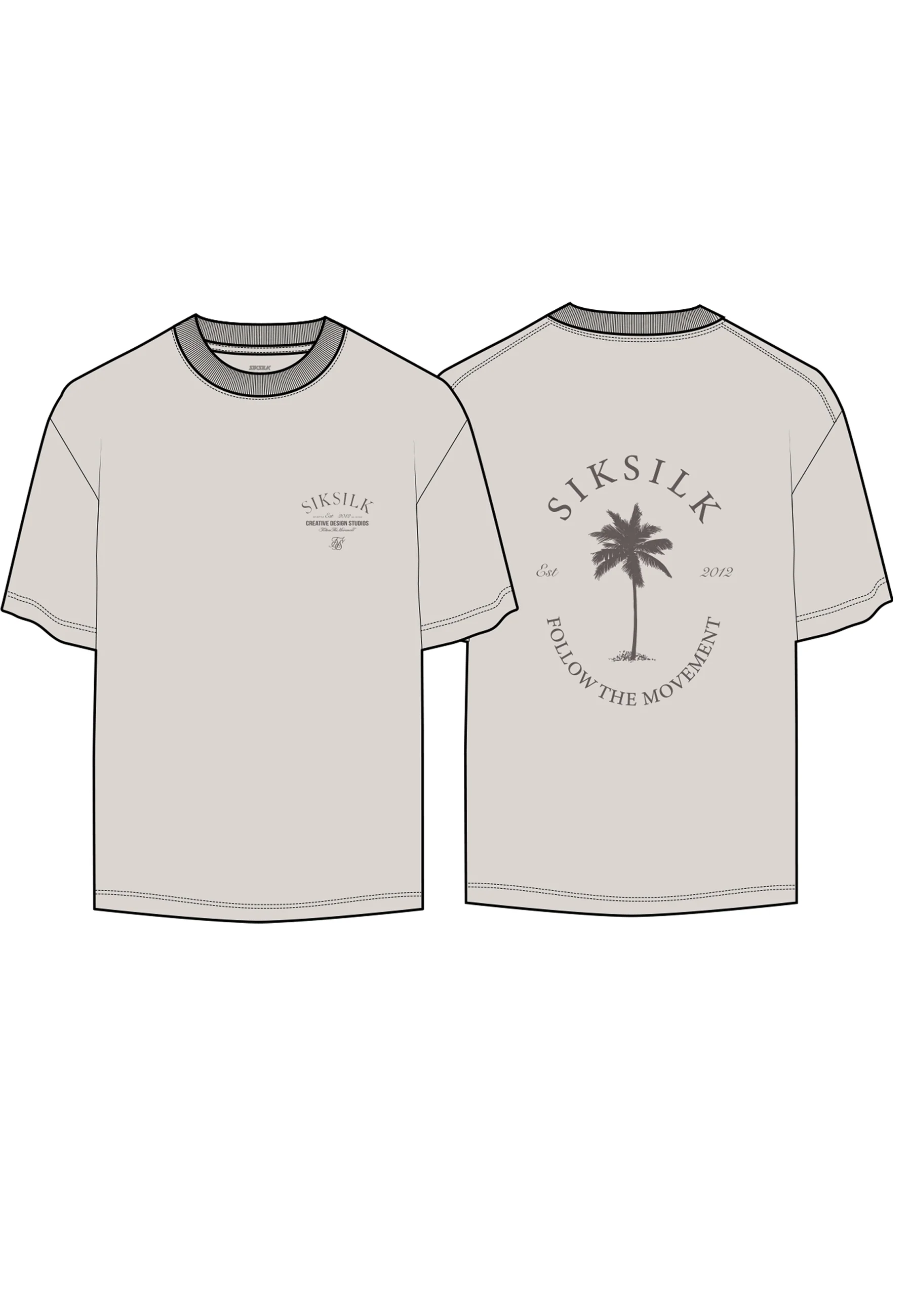 Ecru Graphic T-Shirt