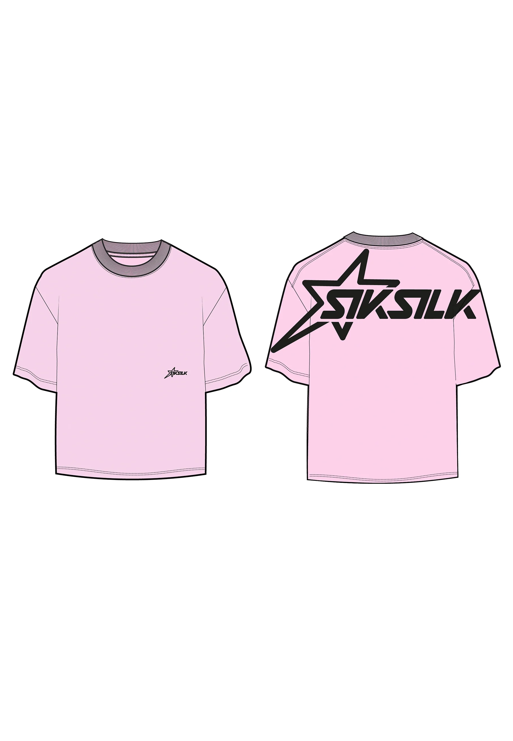 Pink Graphic T-Shirt