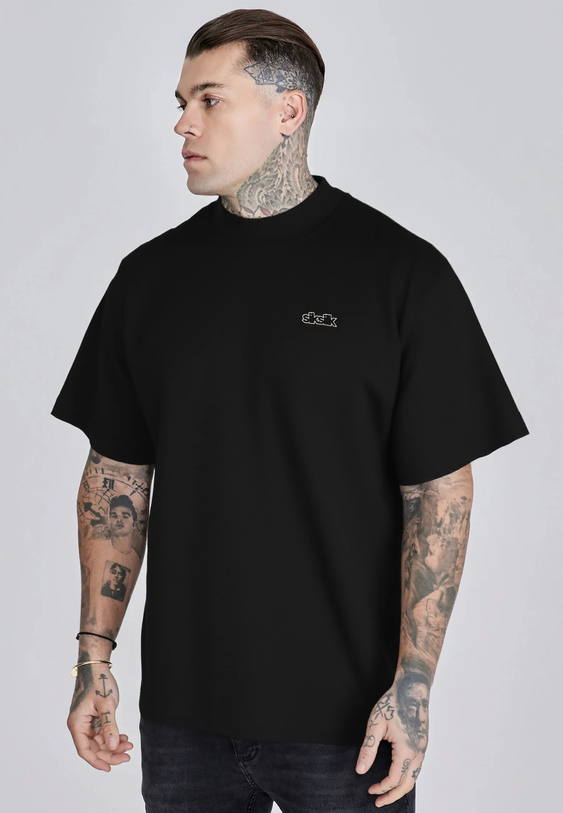 Black Graphic T-Shirt - Image 3