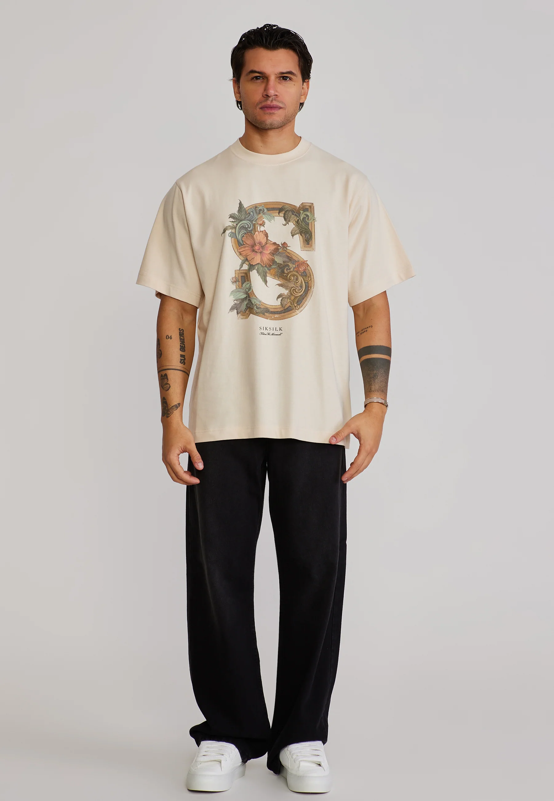 Ecru Graphic T-Shirt - Image 3