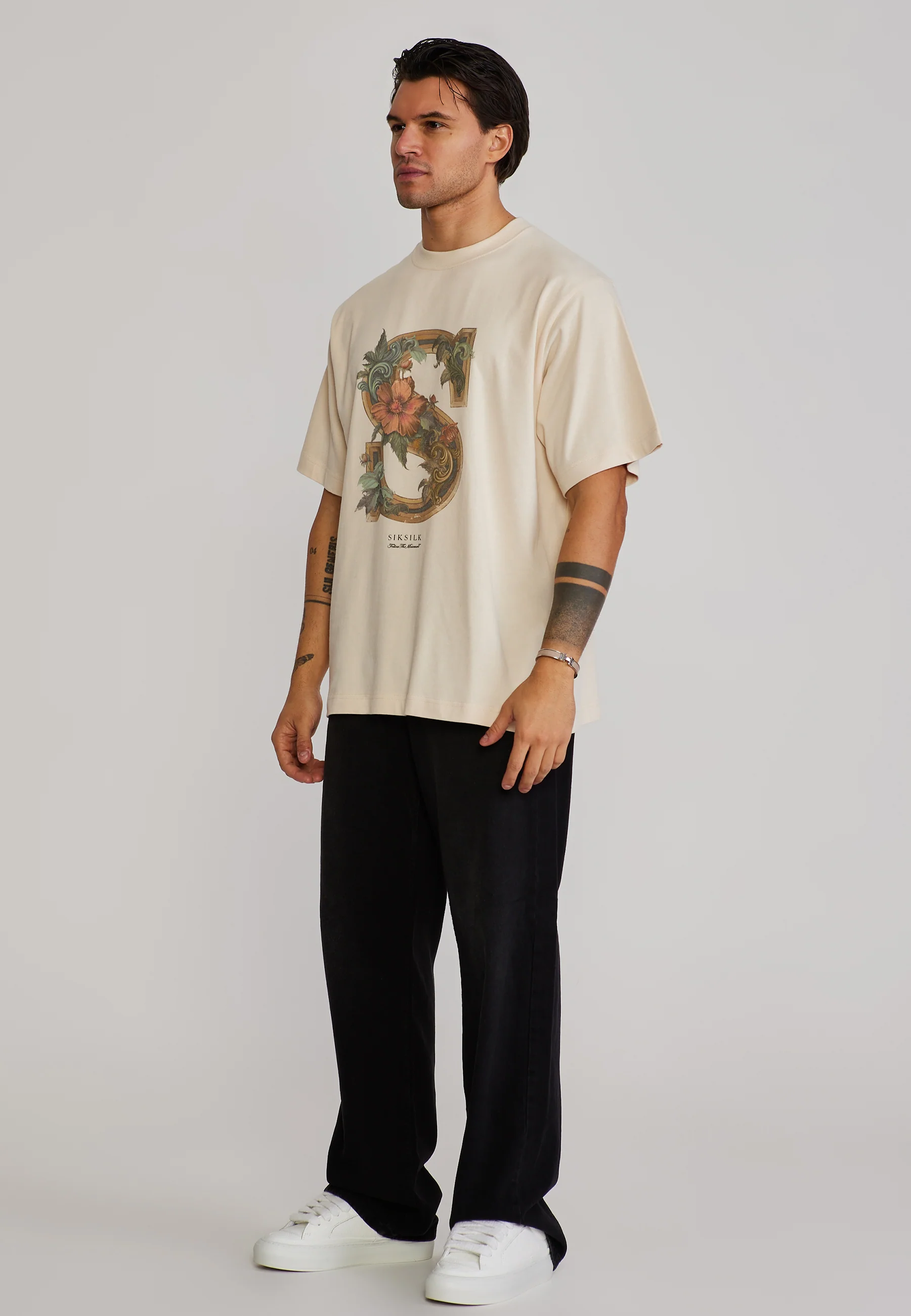 Ecru Graphic T-Shirt - Image 4