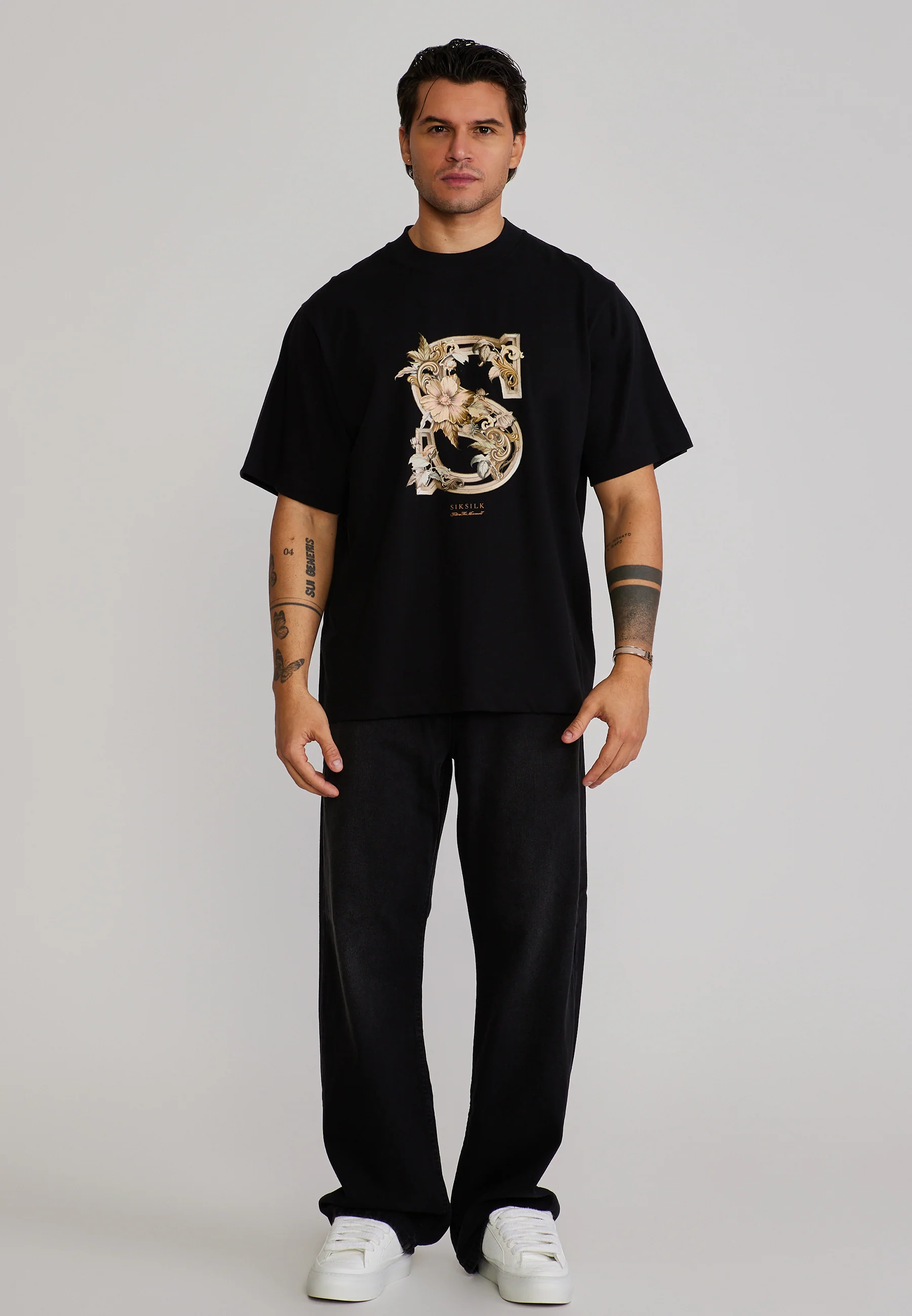 Black Graphic T-Shirt - Image 3