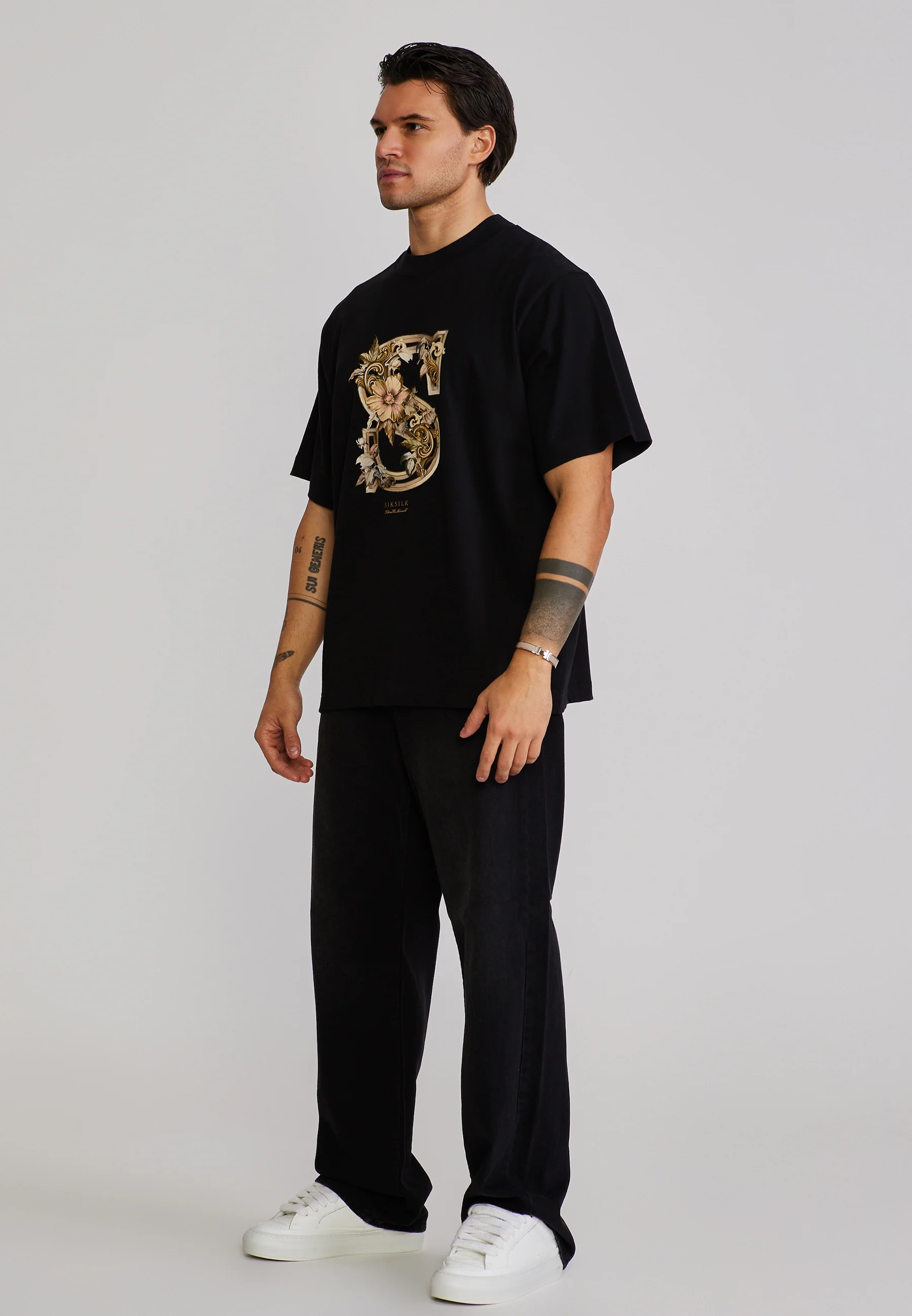Black Graphic T-Shirt - Image 4