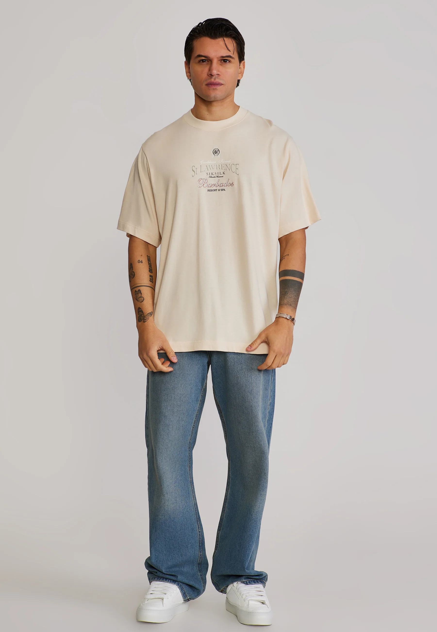 Ecru Graphic T-Shirt - Image 3