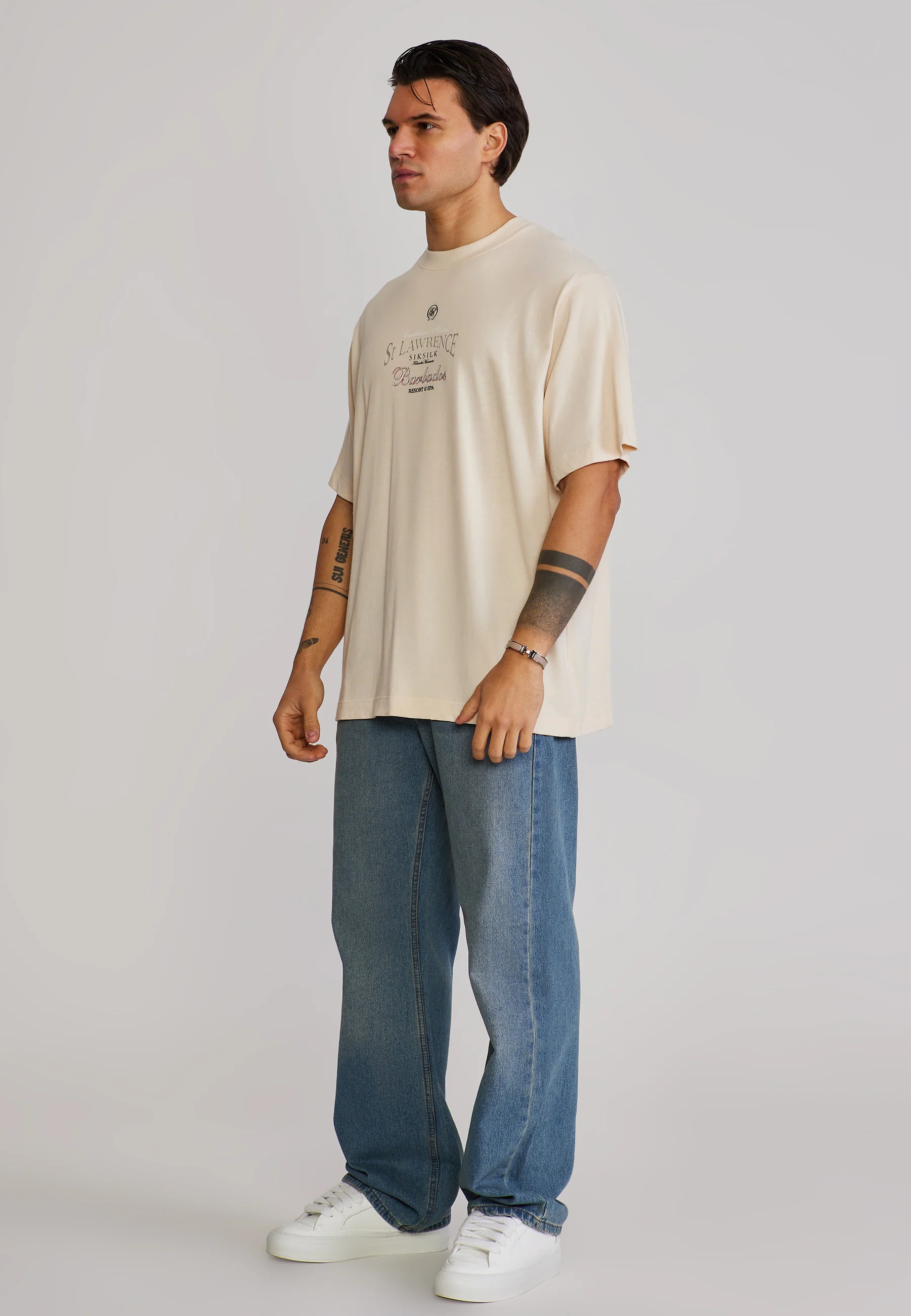 Ecru Graphic T-Shirt - Image 5