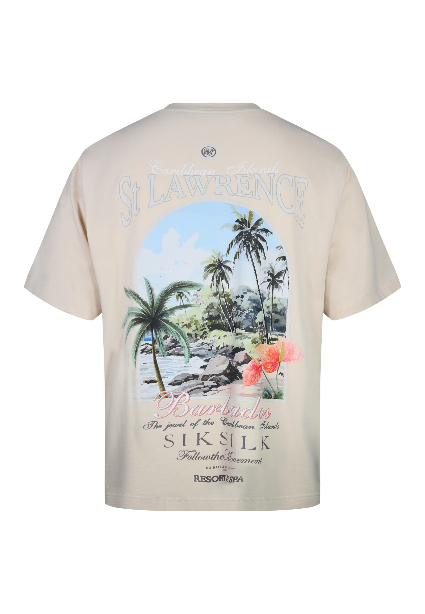 Ecru Graphic T-Shirt - Image 7