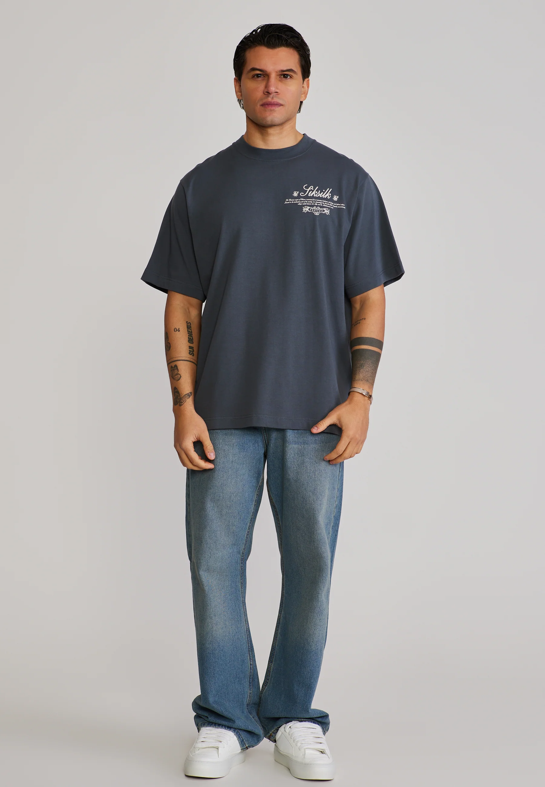 Grey Graphic T-Shirt - Image 3