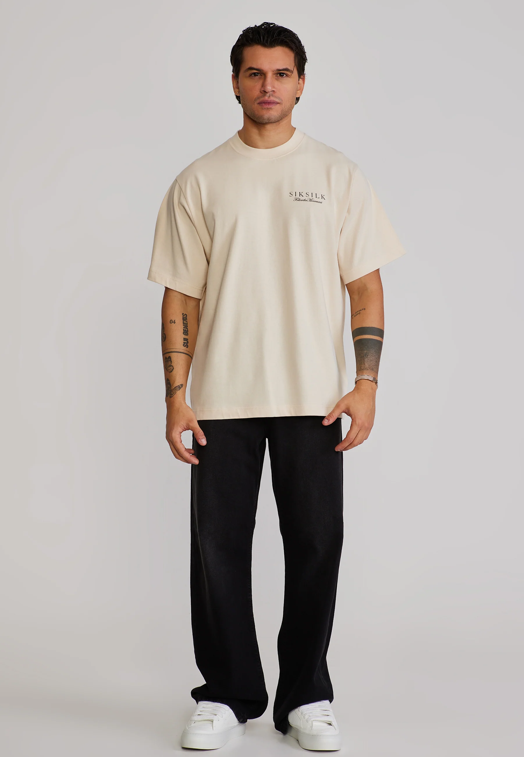 Ecru Graphic T-Shirt - Image 3