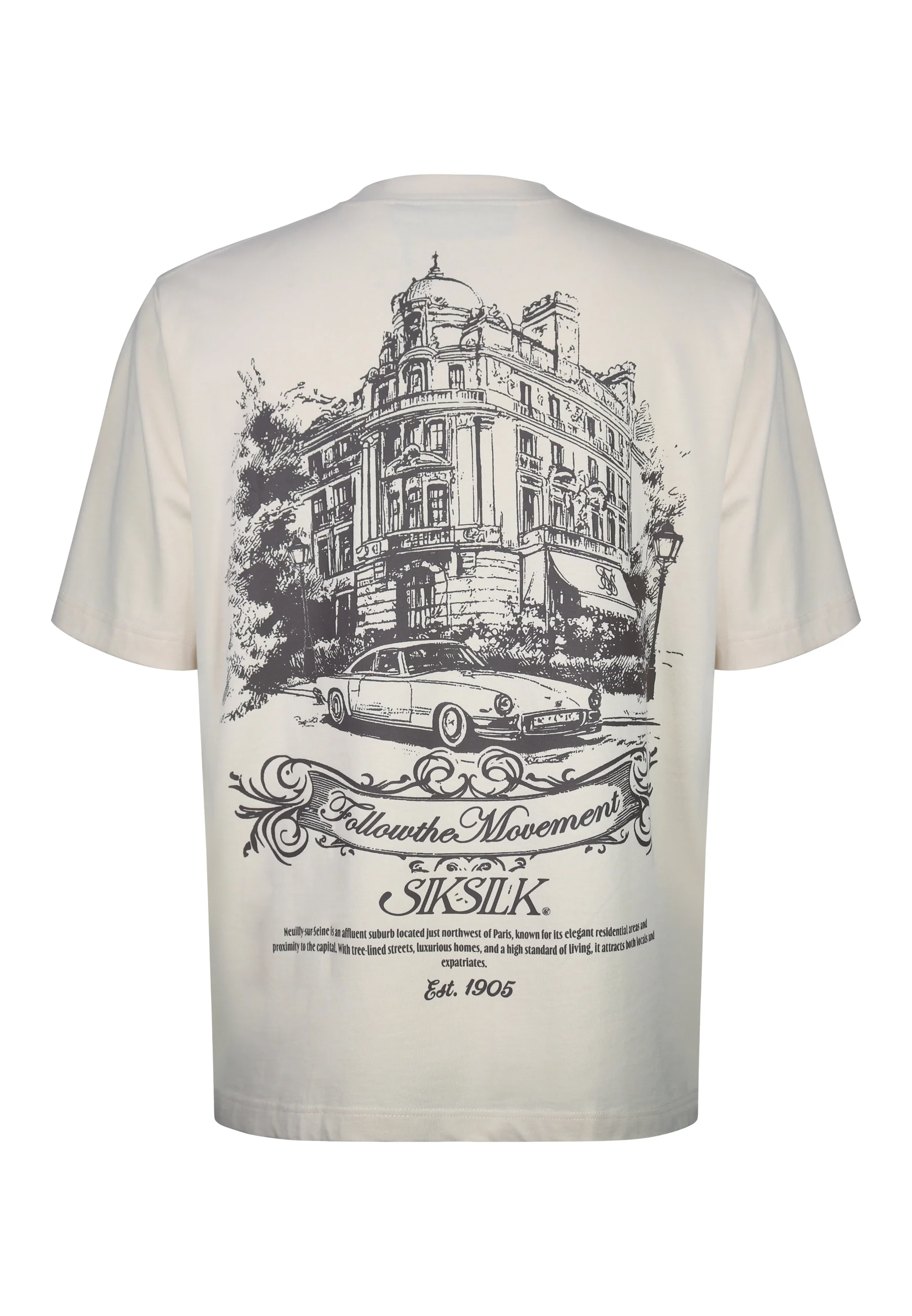 Ecru Graphic T-Shirt - Image 7