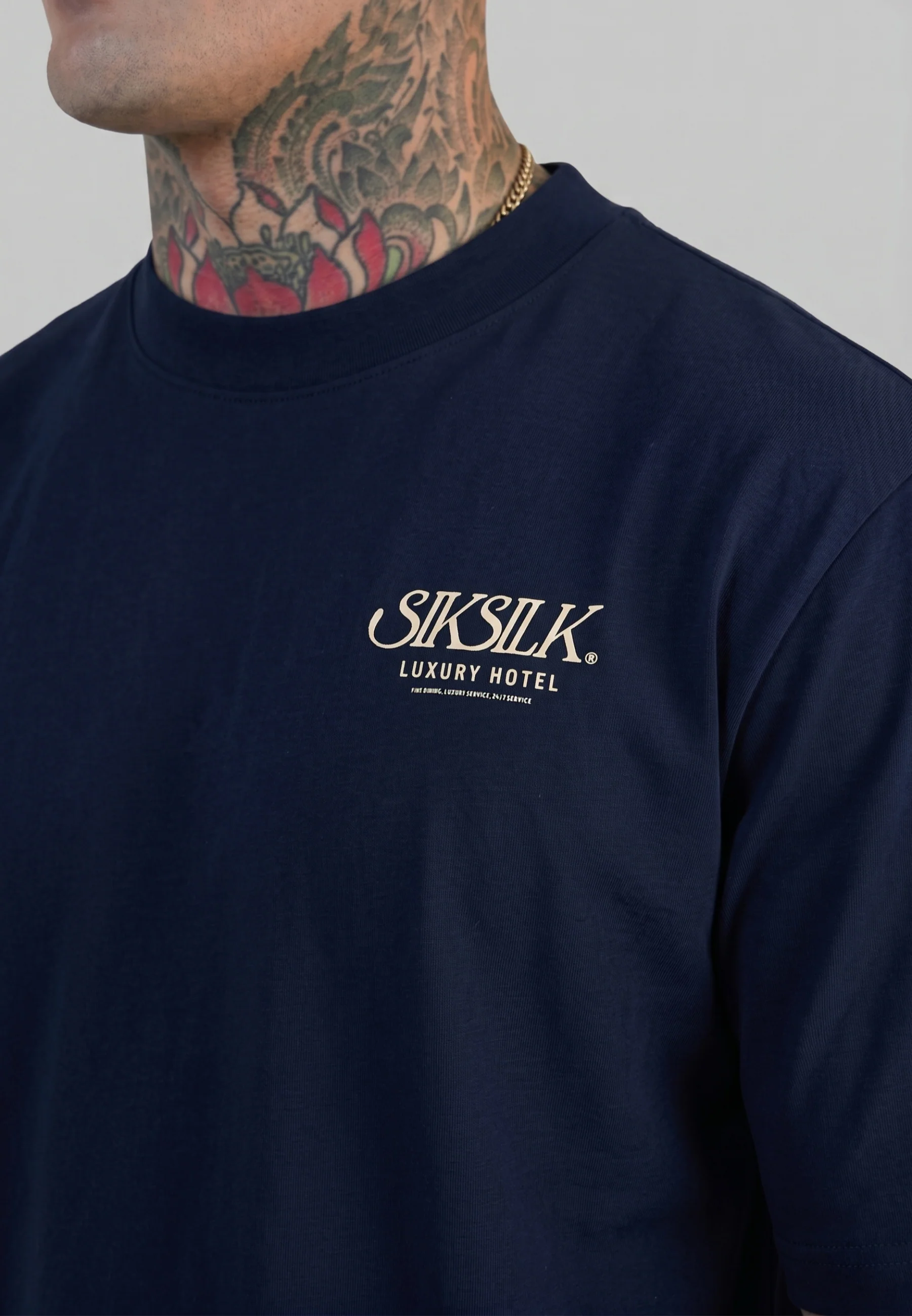 Navy Graphic T-Shirt - Image 4